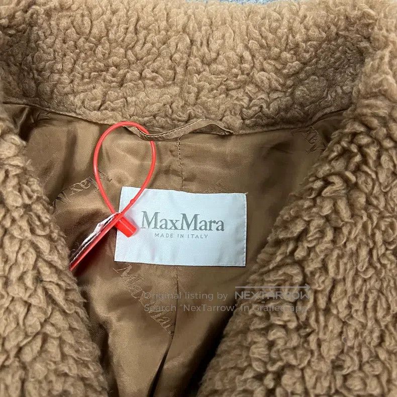 Max Mara Max Mara Main Line Camel Teddy Overcoat Size S / US 4 / IT 40 - 5 Thumbnail