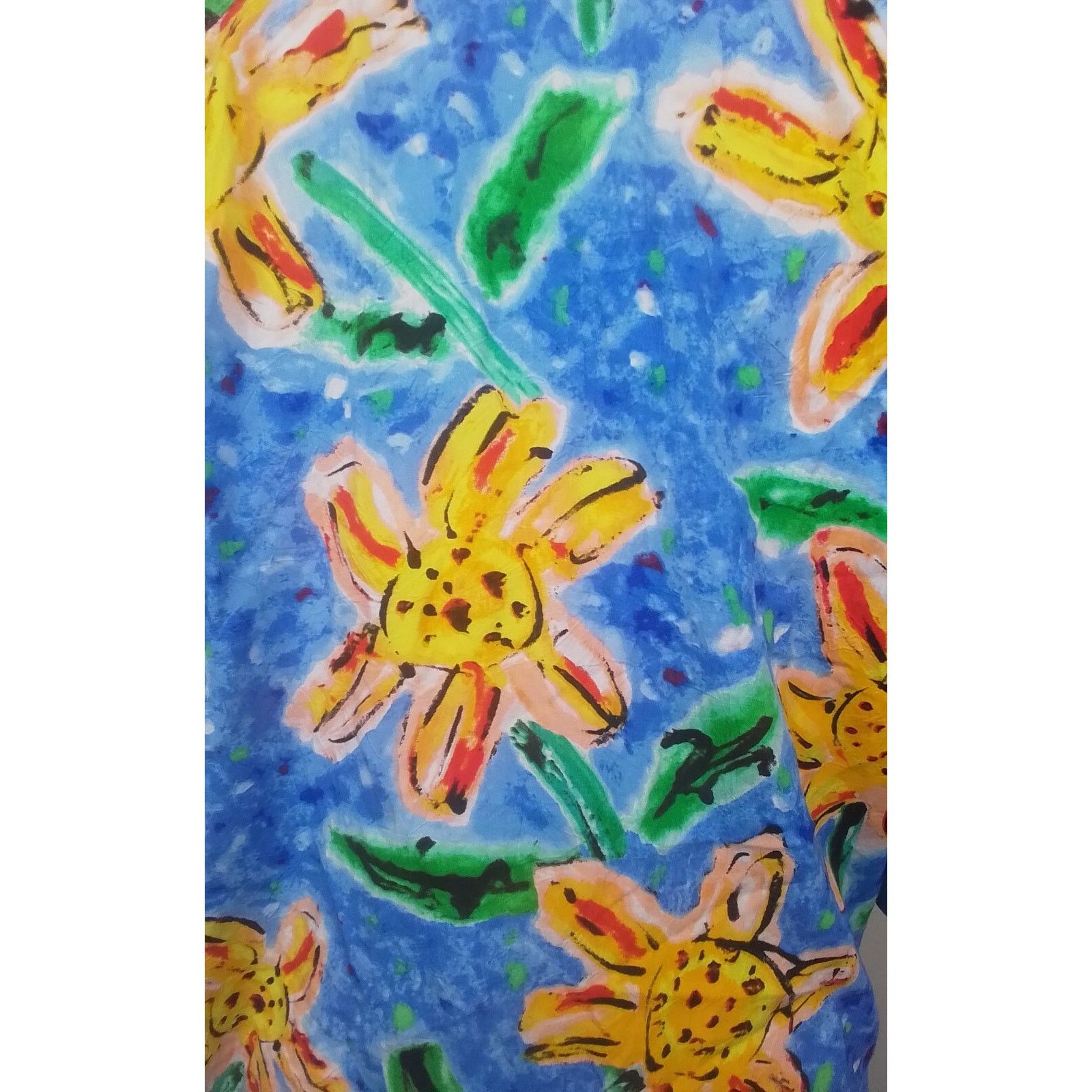 Jams World Jam's World Kiyoshi Top Women's Medium Sunflower Blouse Size M / US 6-8 / IT 42-44 - 6 Thumbnail