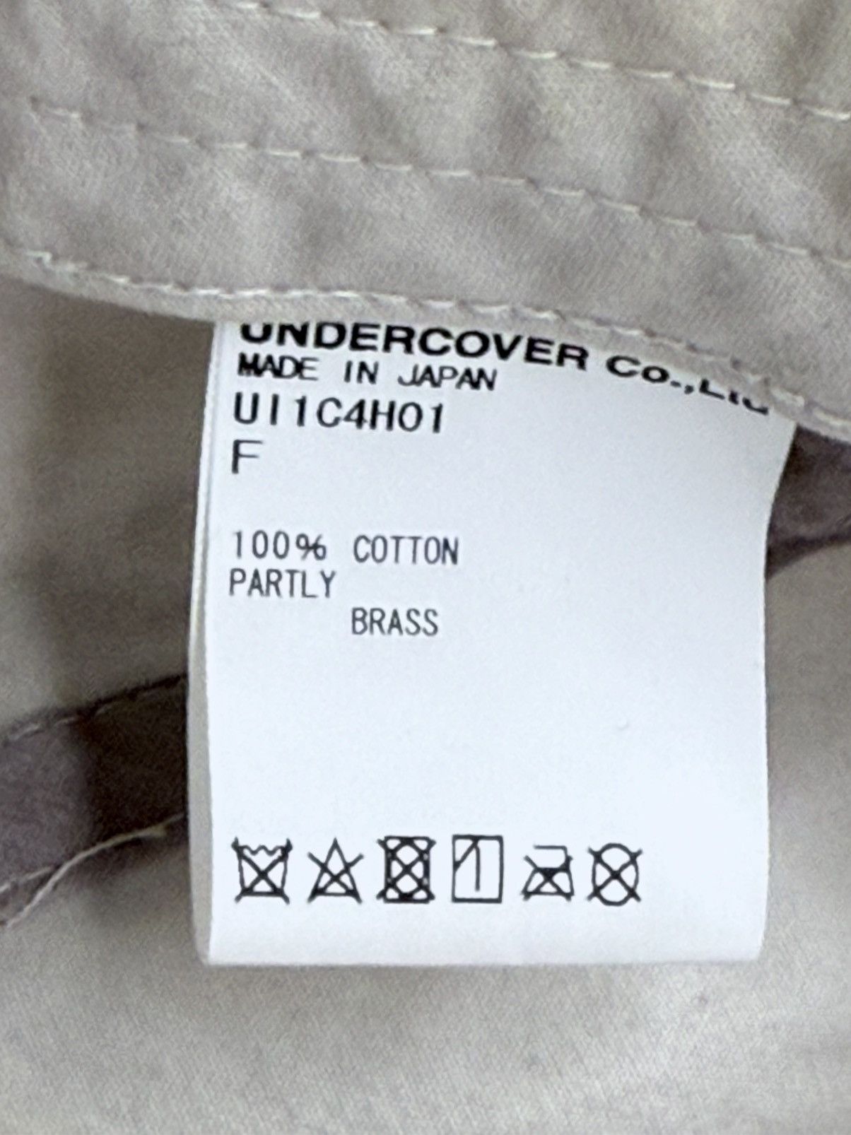 Undercover Undercoverism 5-panel Cotton Cap Size ONE SIZE - 7 Thumbnail