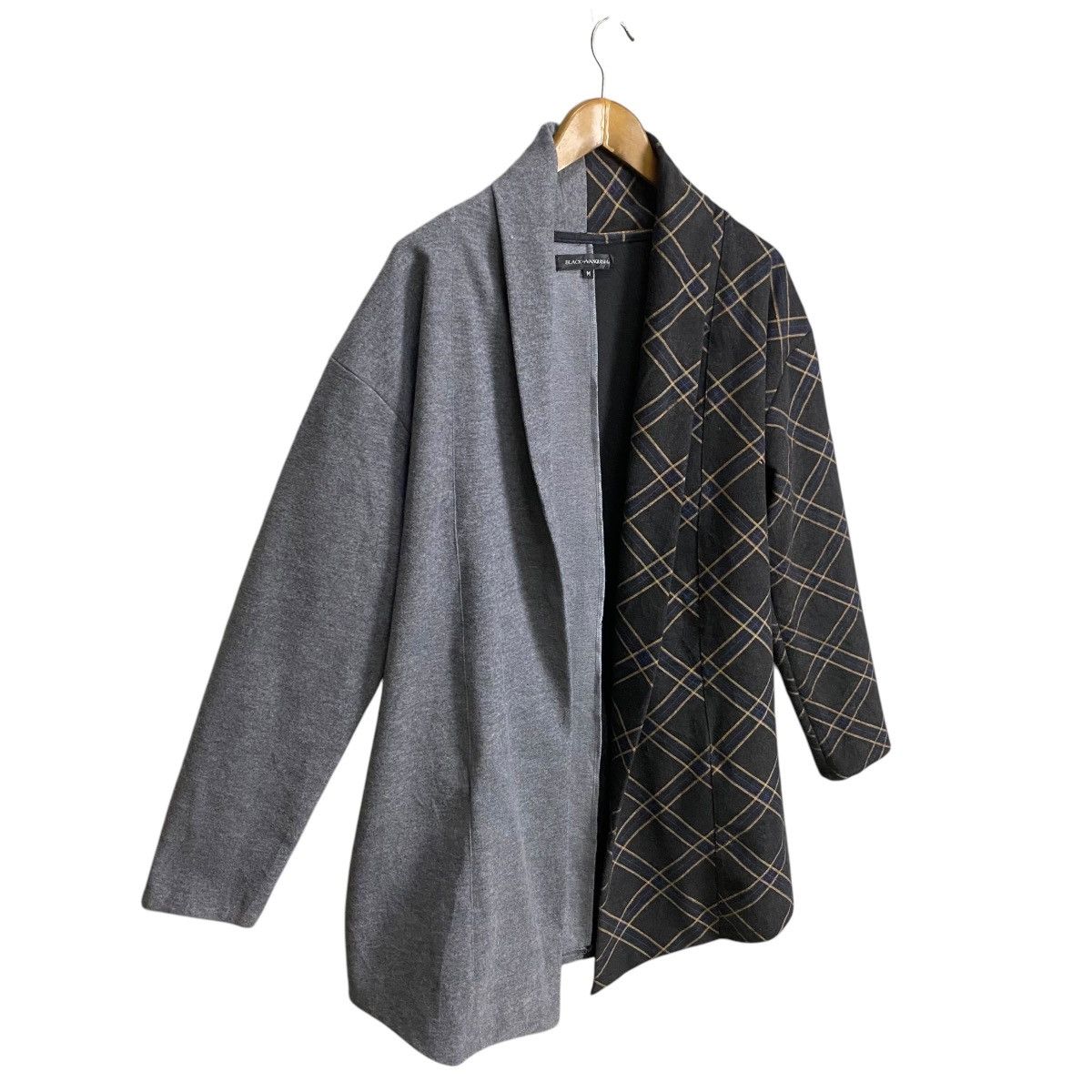 Black Label × Vanquish Black by Vanquish Buttonless Overcoat Cardigan Size US M / EU 48-50 / 2 - 2 Thumbnail