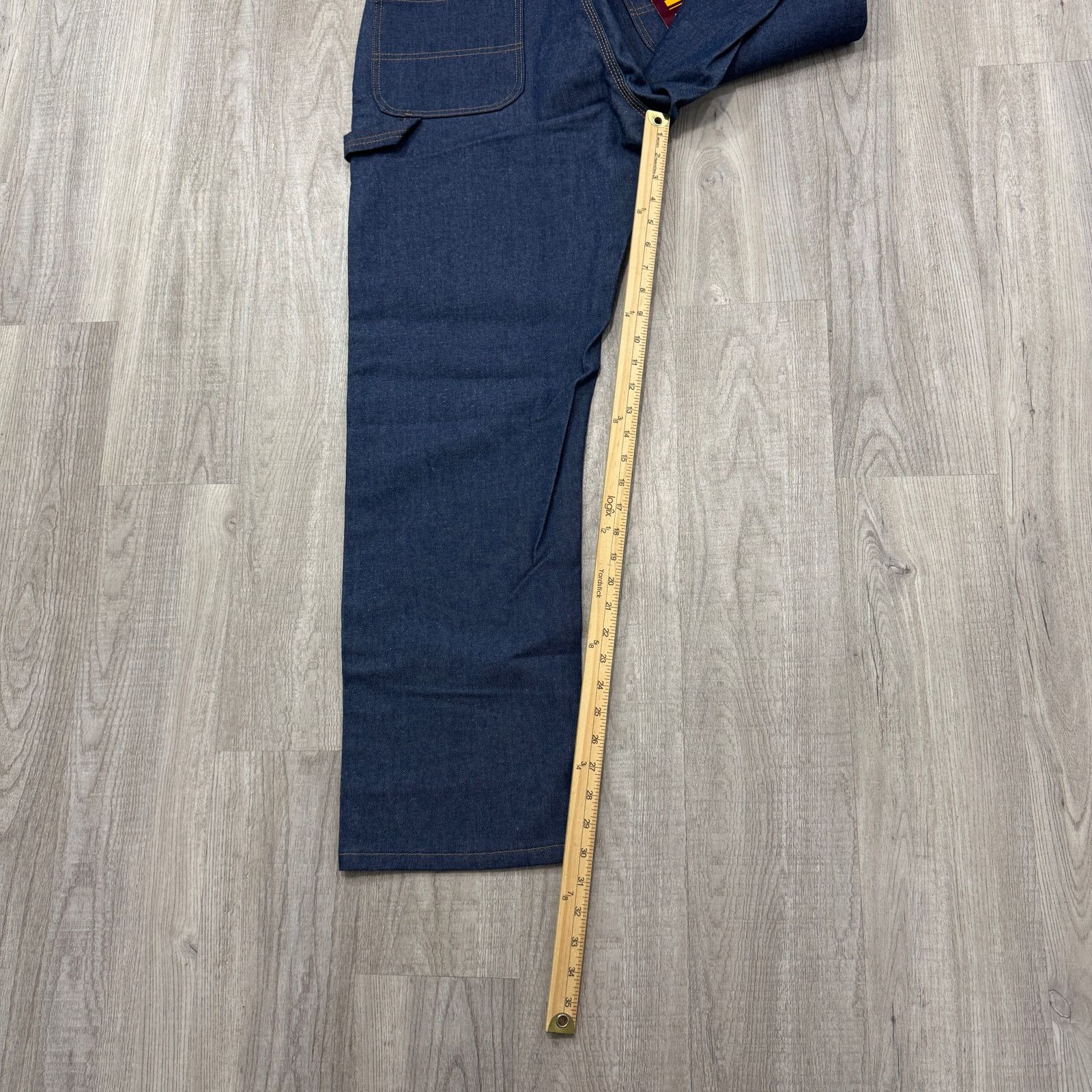 Vintage NEW Vintage Big Ben Dungarees Jeans Men's 36x30 Blue Size US 36 / EU 52 - 7 Thumbnail