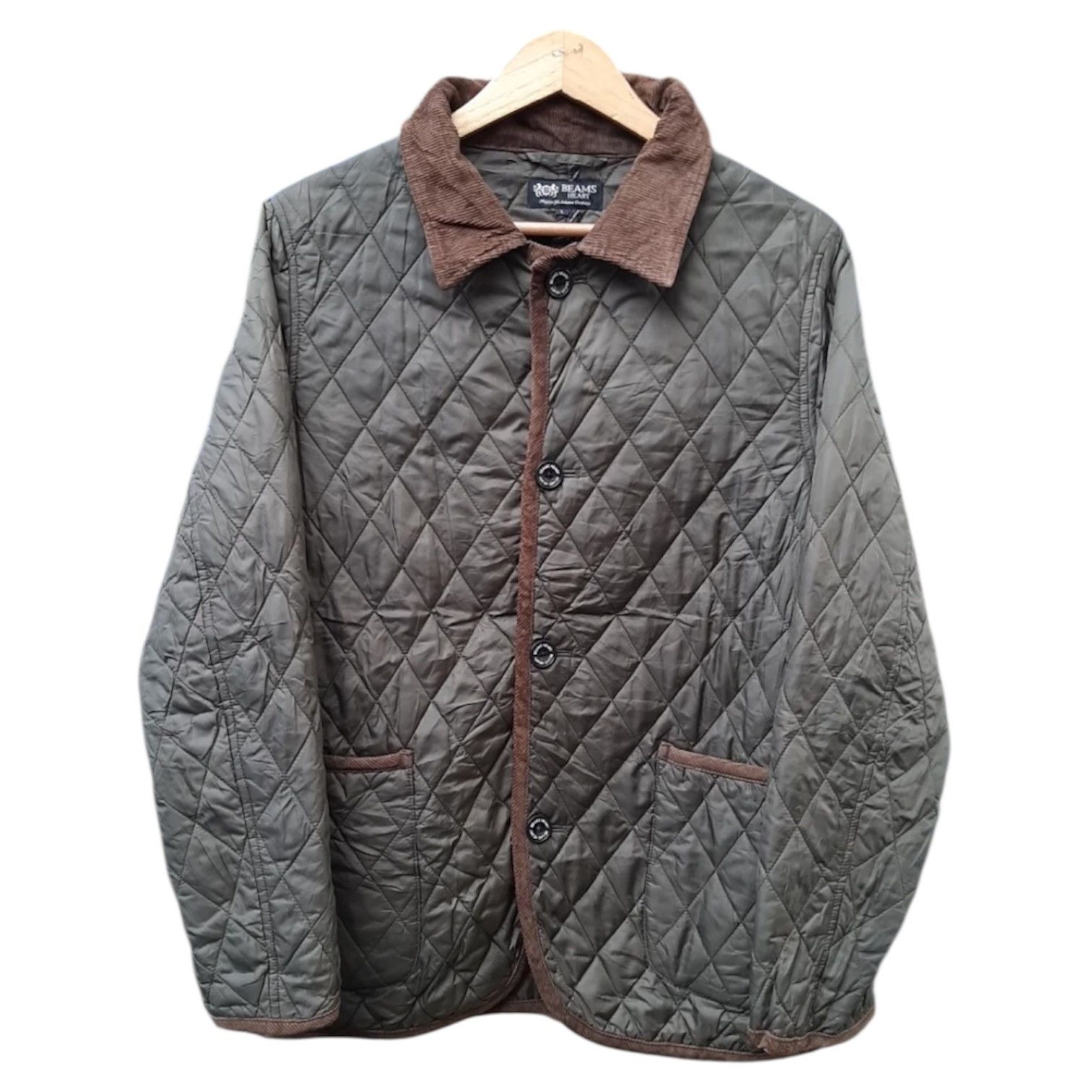 Beams Plus 2000s Beams Heart Quilted Jacket Size US M / EU 48-50 / 2 - 1 Thumbnail