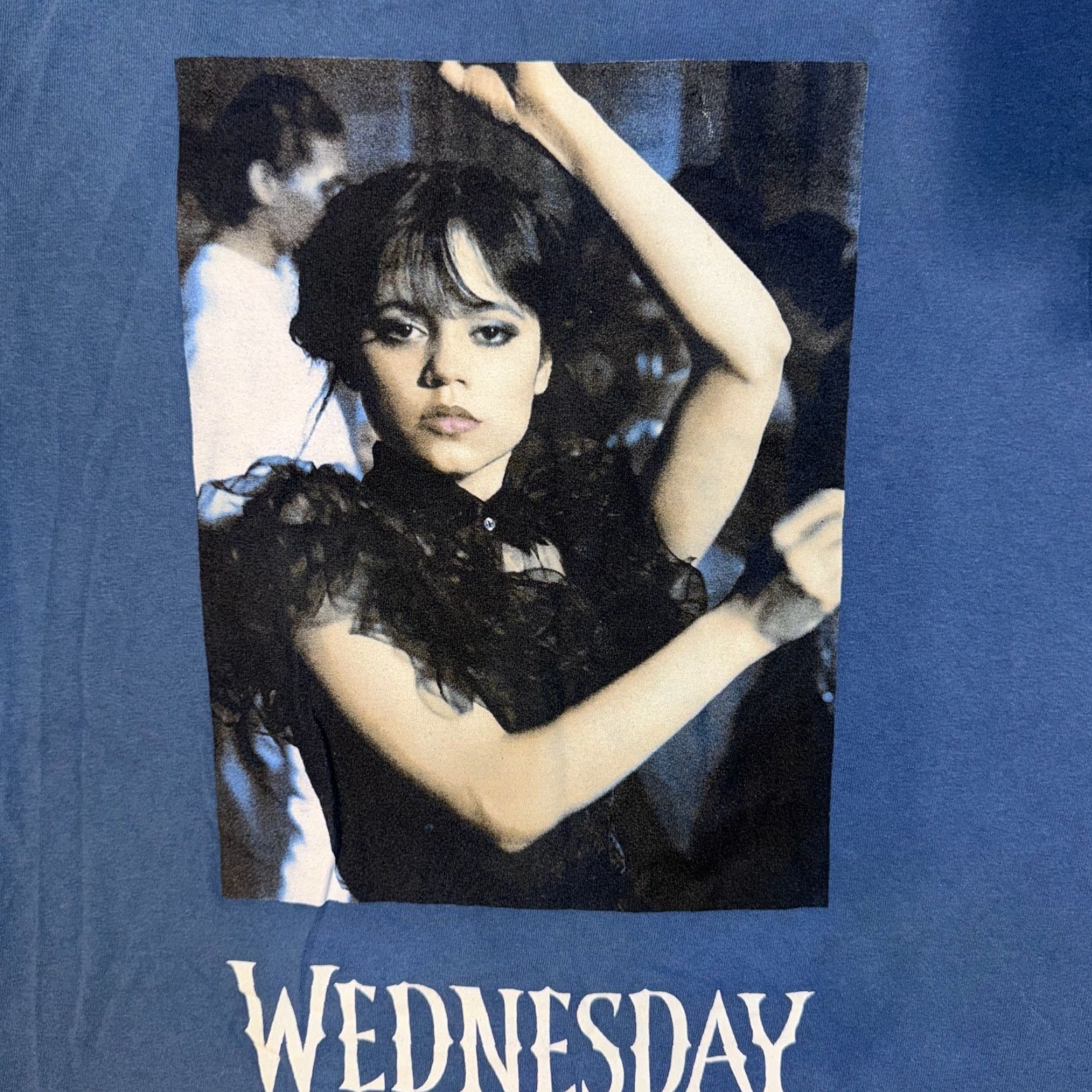 Vintage Netflix Tshirt Shirt Womens M Blue Logo Horror Casual Short Sleeve Crew Neck Fall Spring Summer Winter Seasonal Basic All Seasons T-Shirt Size M / US 6-8 / IT 42-44 - 2 Thumbnail