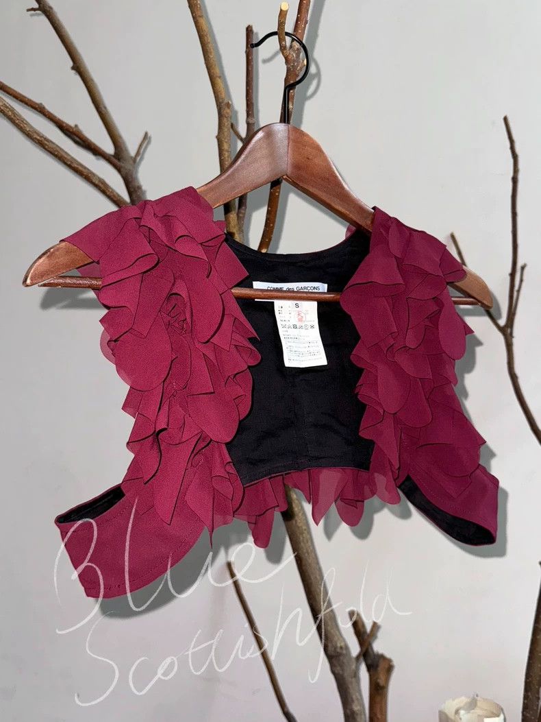 Comme des Garcons Comme des Garcons Chiffon petal vest Size S / US 4 / IT 40 - 1 Thumbnail