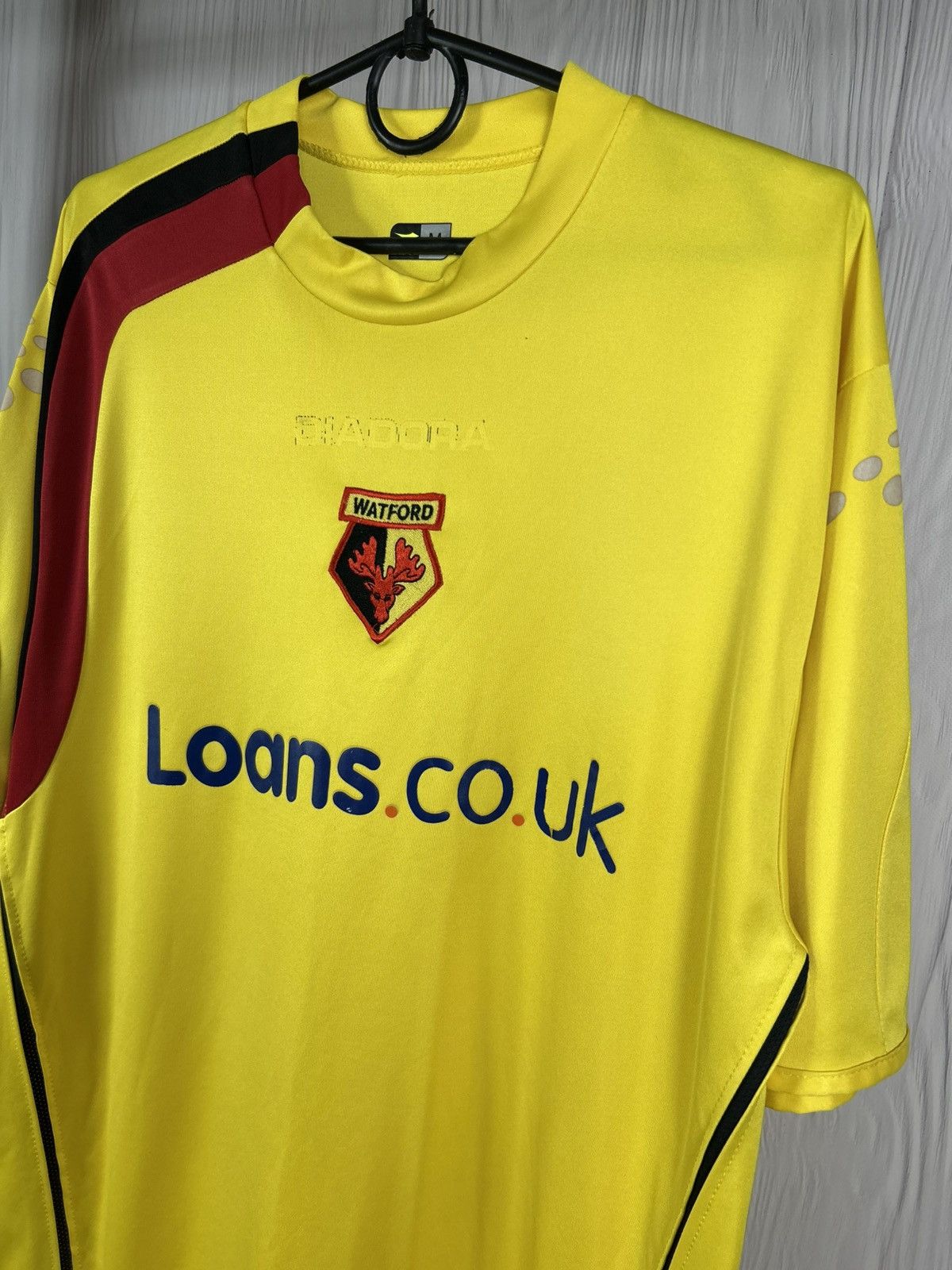 Diadora Watford 2005 2006 Home Football Soccer Jersey Diadora Mens M Size US M / EU 48-50 / 2 - 3 Thumbnail
