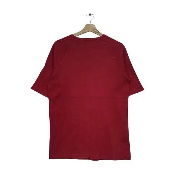 A.P.C. Vtg A.P.C Rue De FLEURUS PARIS APC Minimalist Red Tee Shirt Size US M / EU 48-50 / 2 - 3 Thumbnail