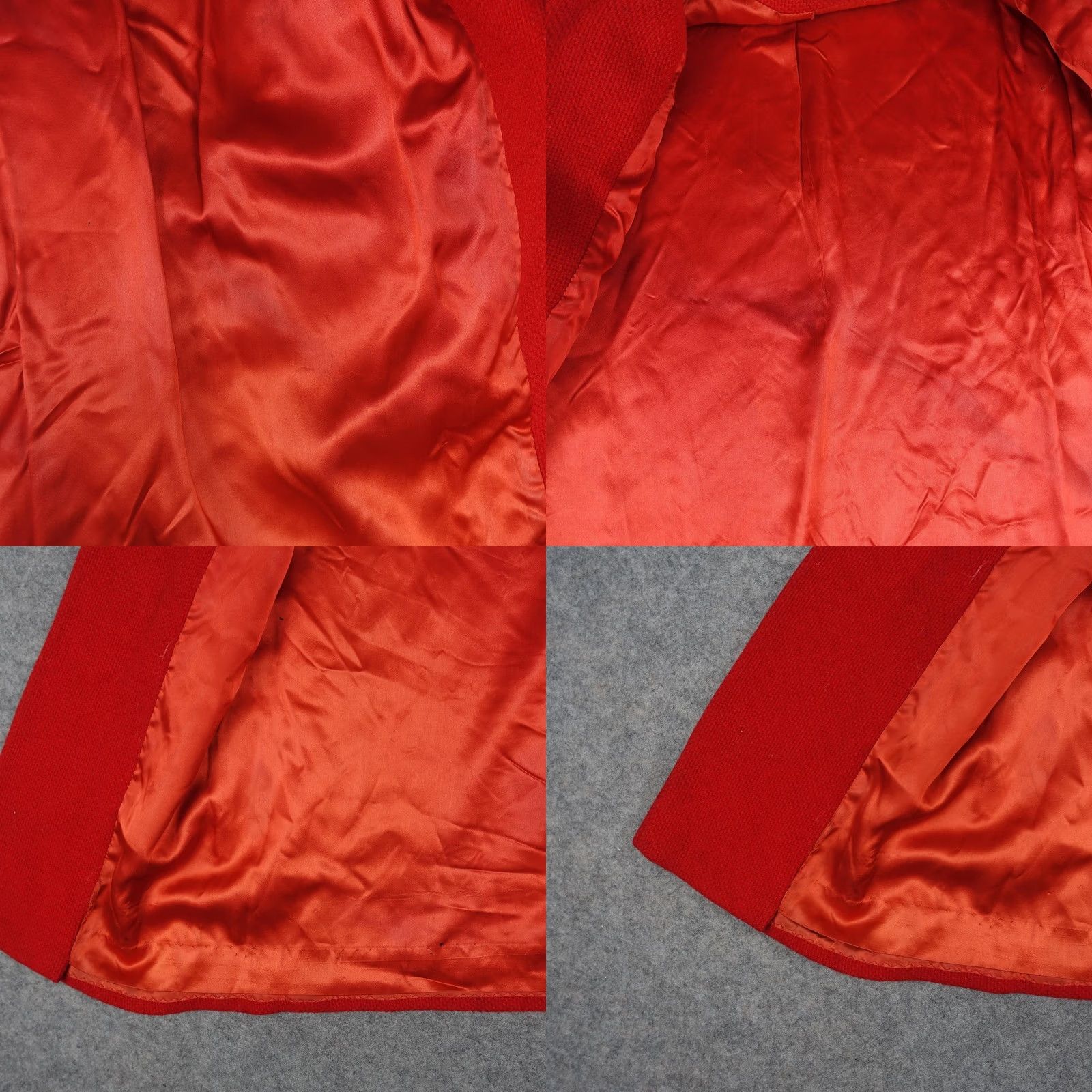 Vintage VINTAGE Lilli Ann Coat Womens Large Red Wool Overcoat 50s Paris San Francisco Size L / US 10 / IT 46 - 8 Thumbnail