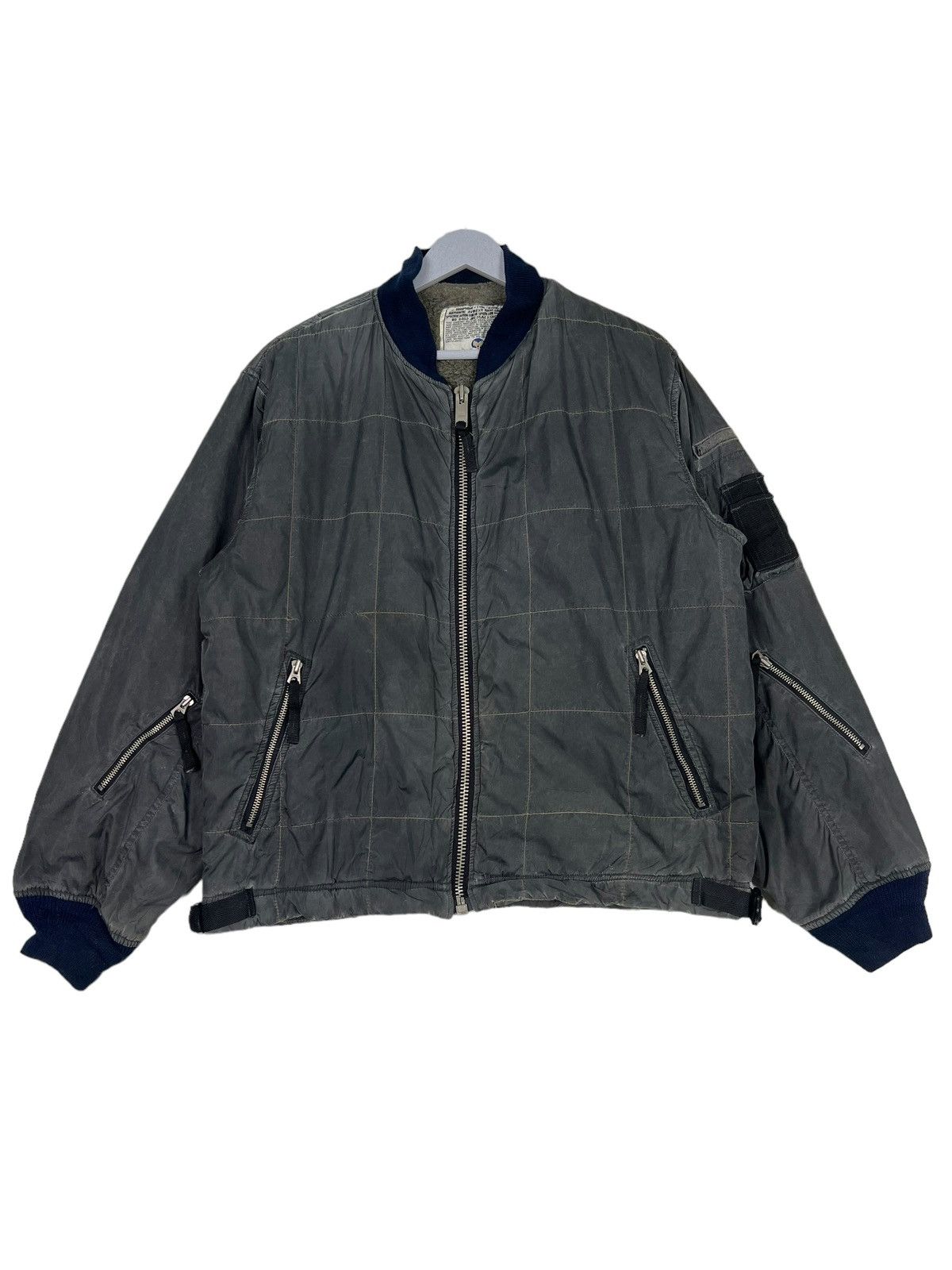 Avirex 🔥 VINTAGE 90s AVIREX BOMBER JACKET Size US S / EU 44-46 / 1 - 1 Thumbnail