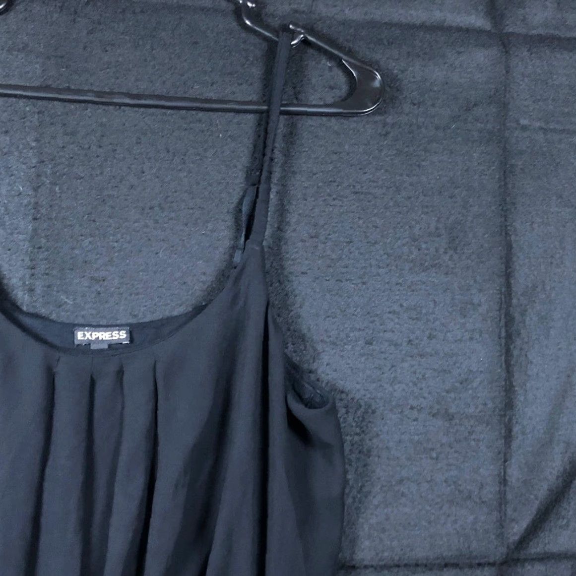 Express Express Blouse Sleeveless Tank Peplum Pleated Large Black Women's Size L / US 10 / IT 46 - 5 Thumbnail