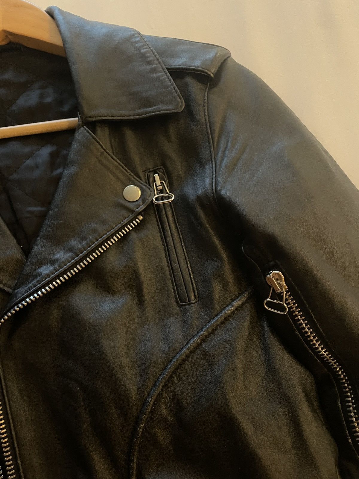 Balmain Decarnin balmain AW10 perfecto lamb leather Size US S / EU 44-46 / 1 - 4 Thumbnail
