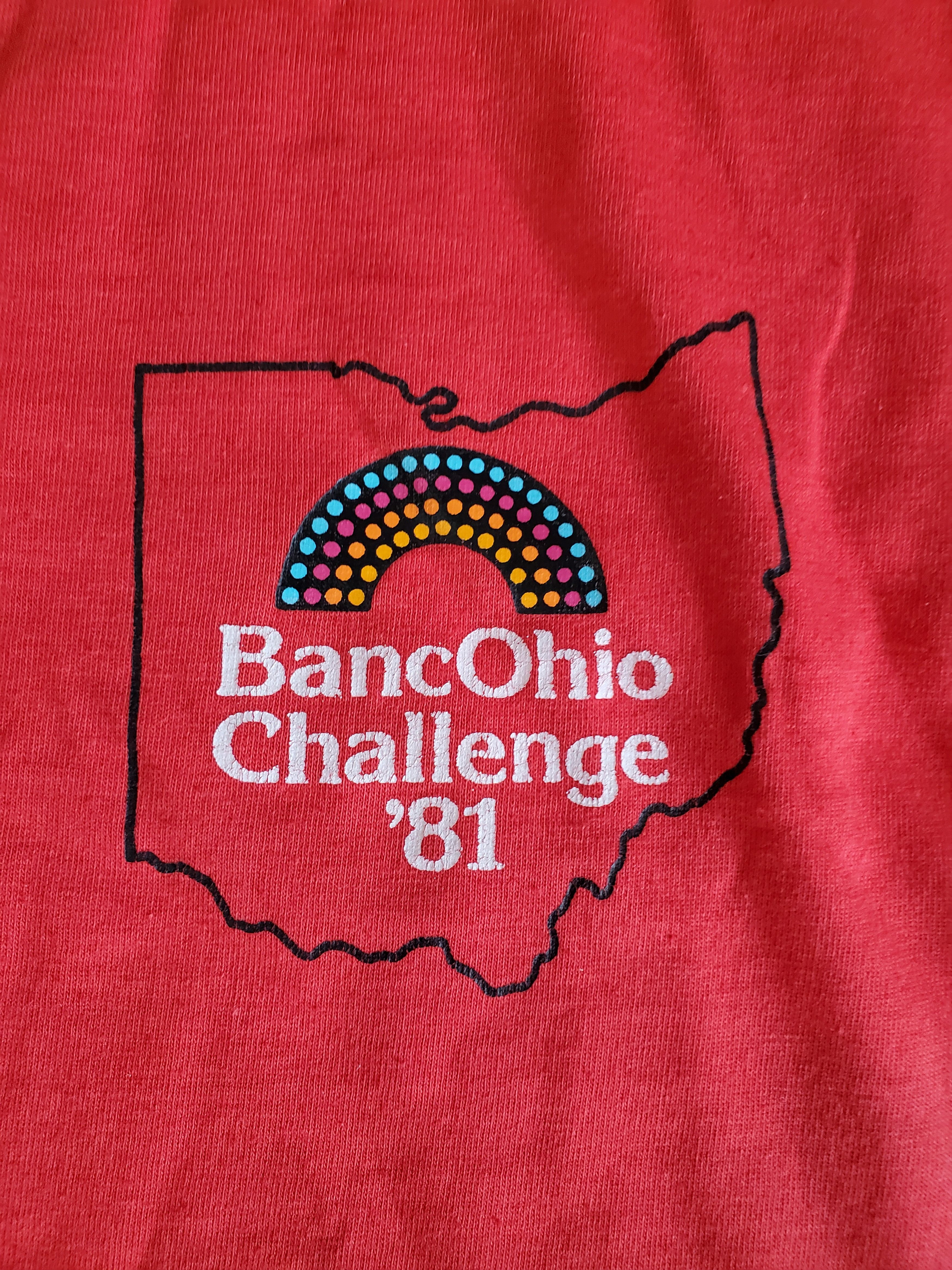 Vintage Banc ohio challenge 1981 rainbow vintage Single-stitch Size US M / EU 48-50 / 2 - 5 Thumbnail