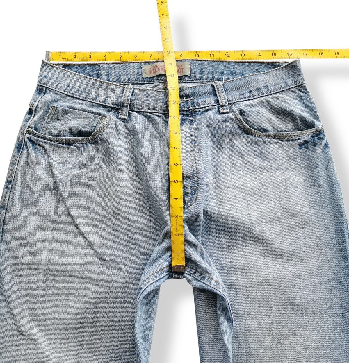 If Six Was Nine Wrangler Relaxed Bootcut Jeans – Y2K Fit Vintage USA Denim Size US 33 - 8 Thumbnail