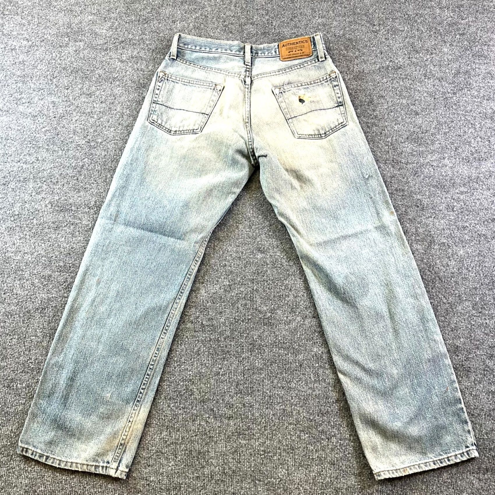Levi's Levi's Jeans Womens 30x30 Blue Denim Straight Leg Skater Casual 5-Pocket Design Regular Fit denim blue 30x30 Womens Jeans Size US 30 / EU 46 - 2 Thumbnail
