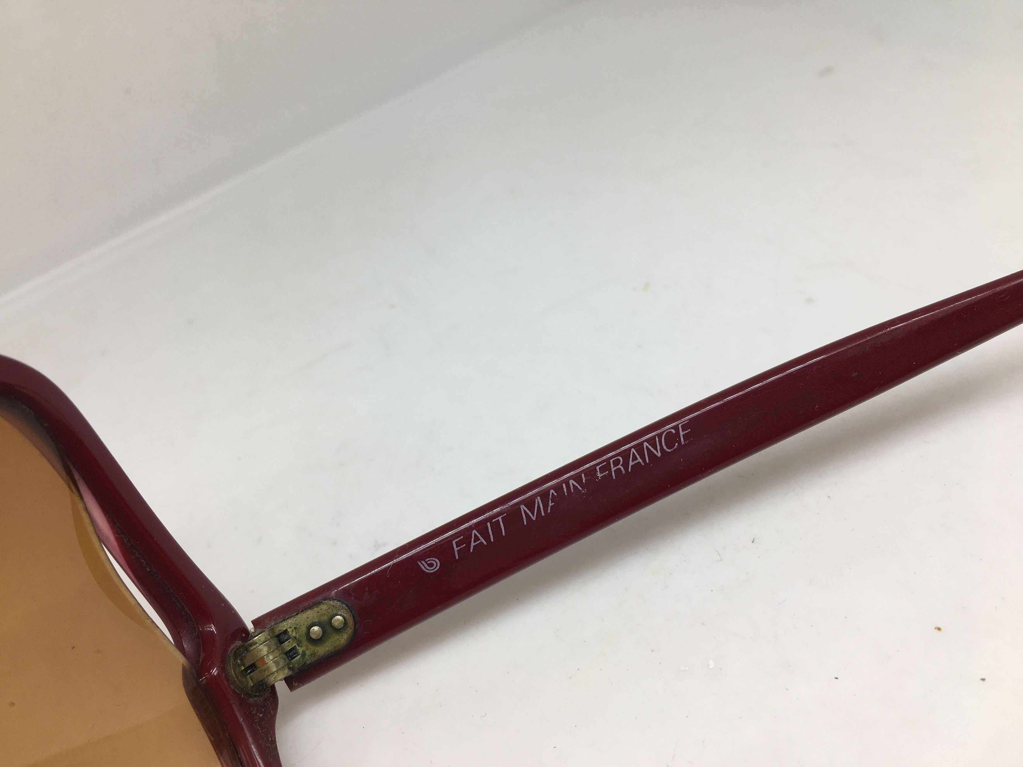 Vintage Vintage Faint Main Overzise Sunglasses Frame France Size ONE SIZE - 4 Thumbnail