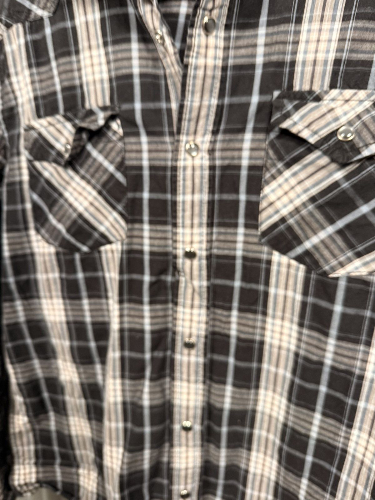 Levi's Vintage Levis Signature Pearl Snap Plaid Western Button Up Size US M / EU 48-50 / 2 - 9 Thumbnail