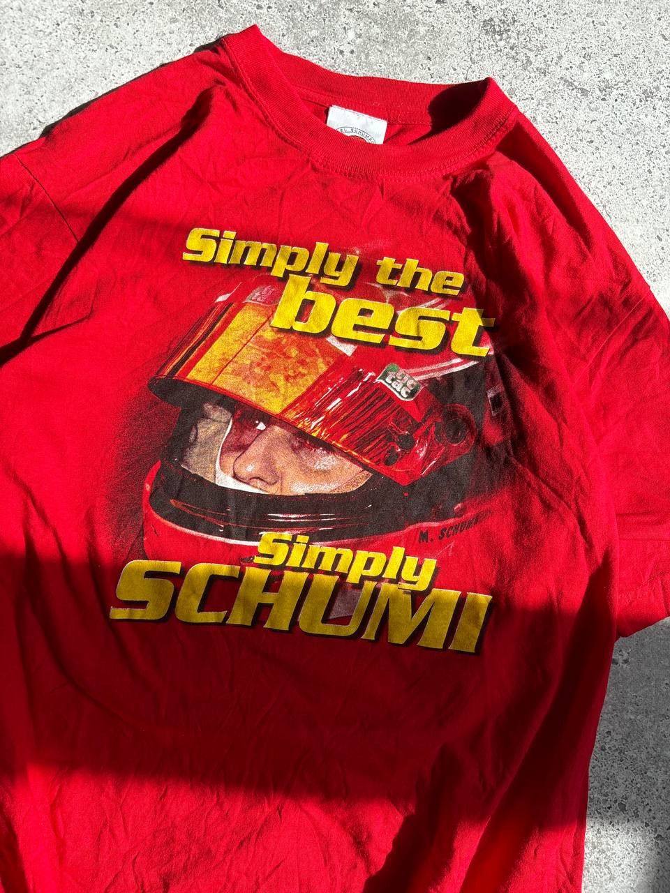 Formula 1 × Vintage Vintage 2000 Michael Schumacher Racing Formula Uno T-shirt Size US M / EU 48-50 / 2 - 2 Thumbnail