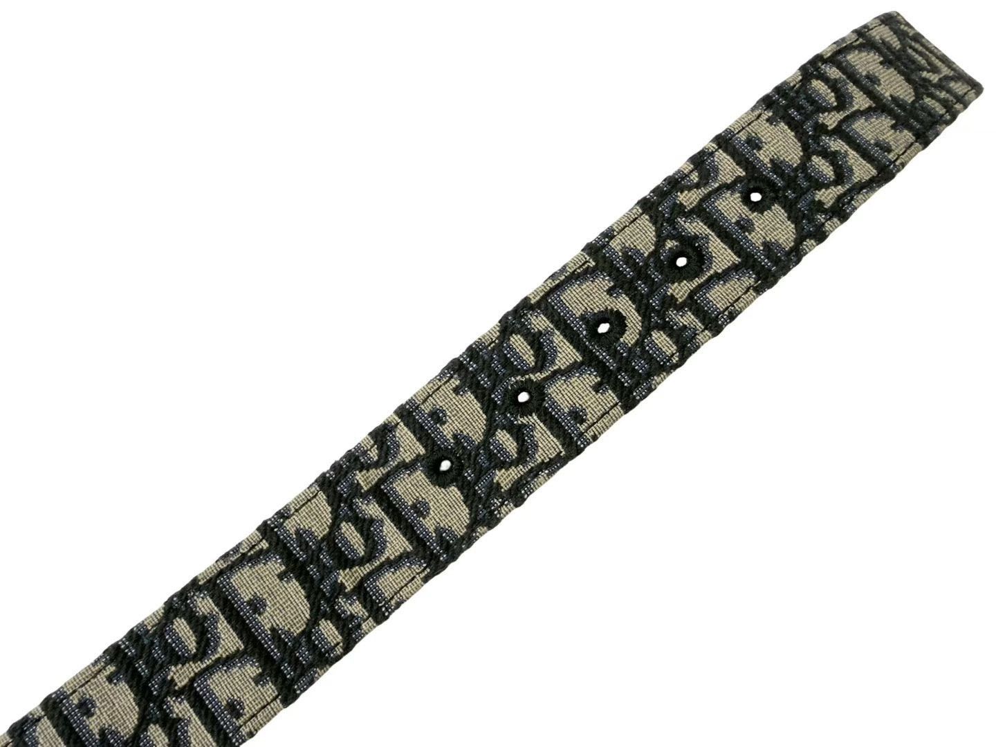 Dior Dior Classic Monogram Belt with Letter Buckle Size ONE SIZE - 5 Thumbnail