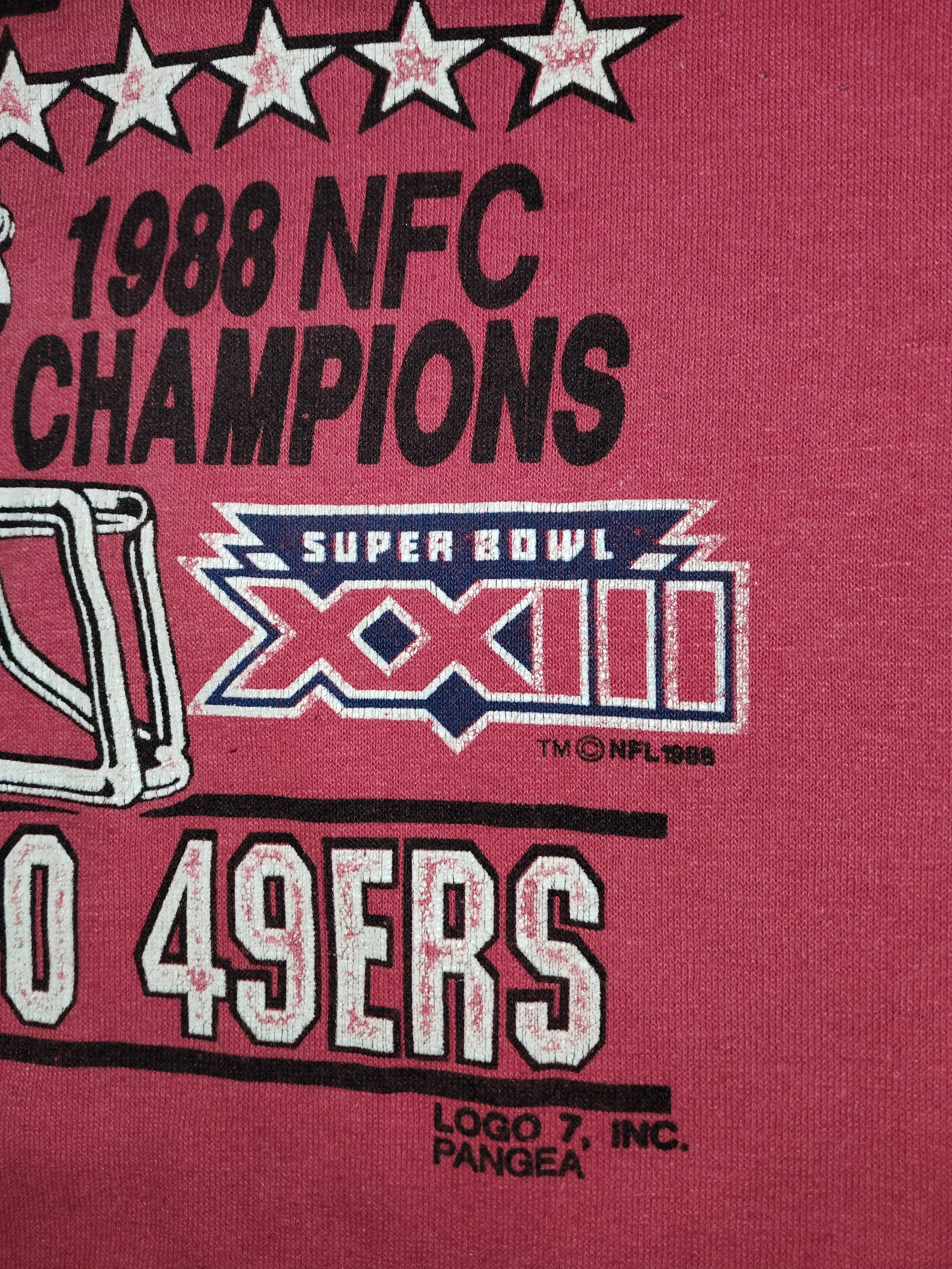 NFL Vintage 80's NFL SF 49ERS Size US M / EU 48-50 / 2 - 2 Thumbnail