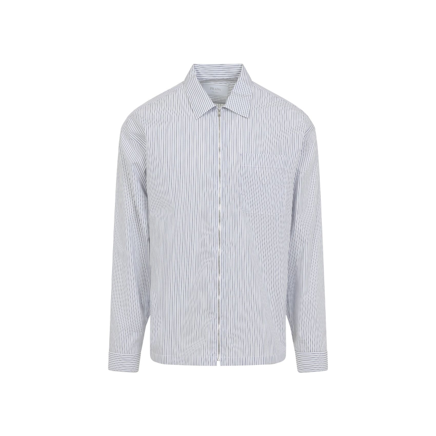 Prada Prada Cotton Shirt Size US S / EU 44-46 / 1 - 1 Thumbnail