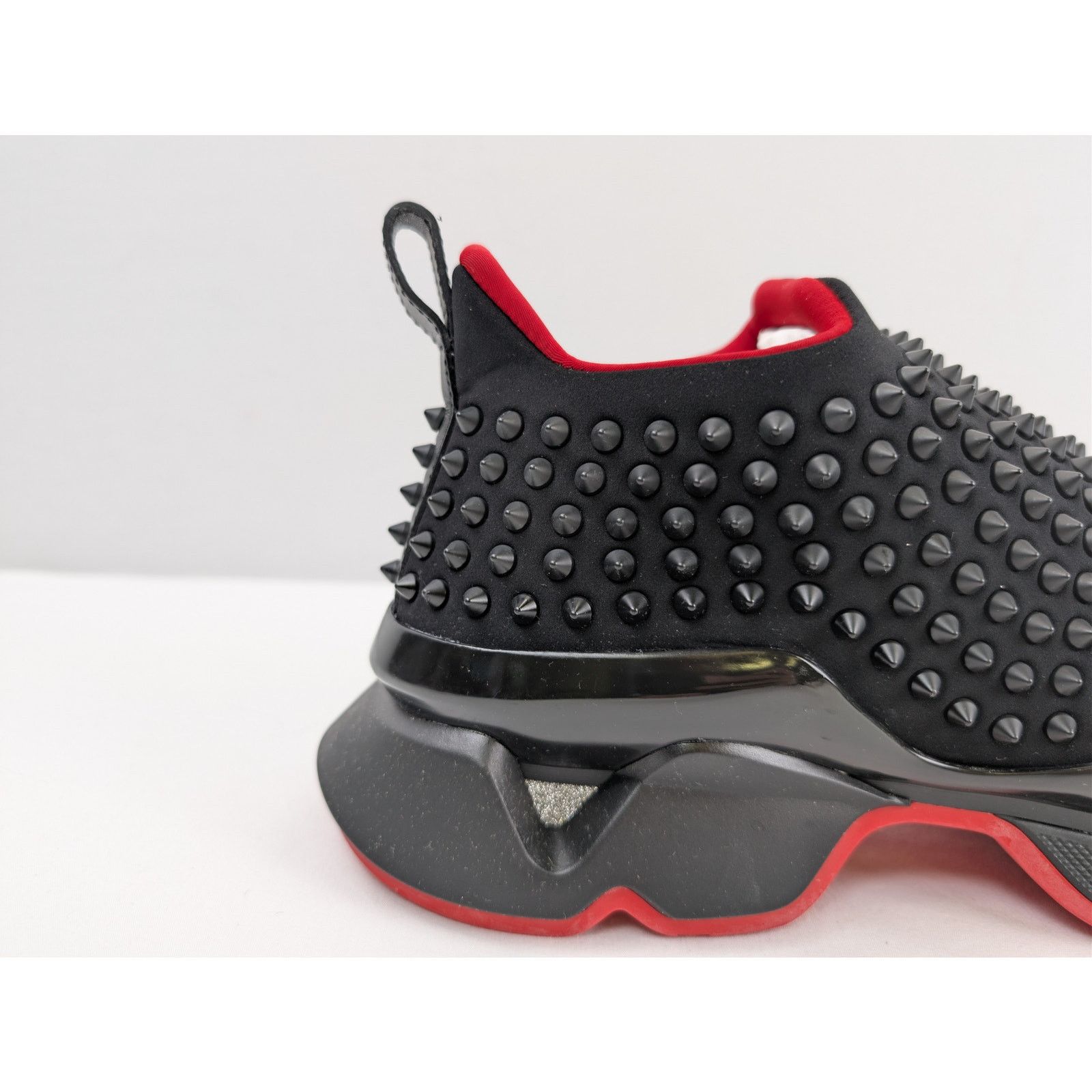 Christian Louboutin o1rshd1 Spike Sock Flat Shoe Boots Sneakers in Black 42 Size US 9 / EU 42 - 5 Thumbnail