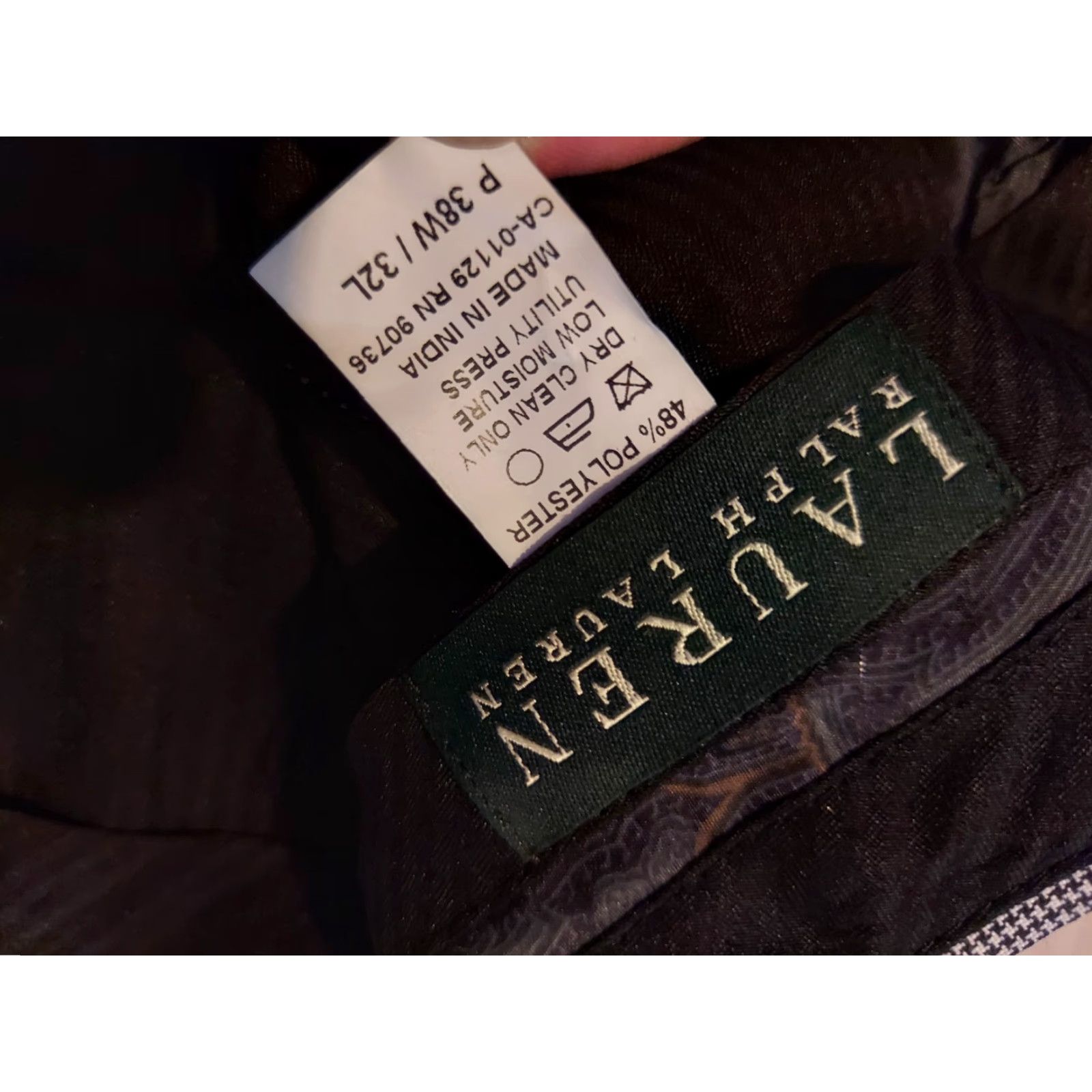 Polo Ralph Lauren Polo Ralph Lauren Dress Pants 38x32 Gray Chino Khaki Mens Regular Pants Size US M / EU 48-50 / 2 - 5 Thumbnail