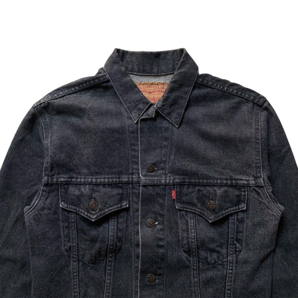 Levi's Vtg 90s Levi's Denim Jacket Black Wash Size US M / EU 48-50 / 2 - 3 Thumbnail