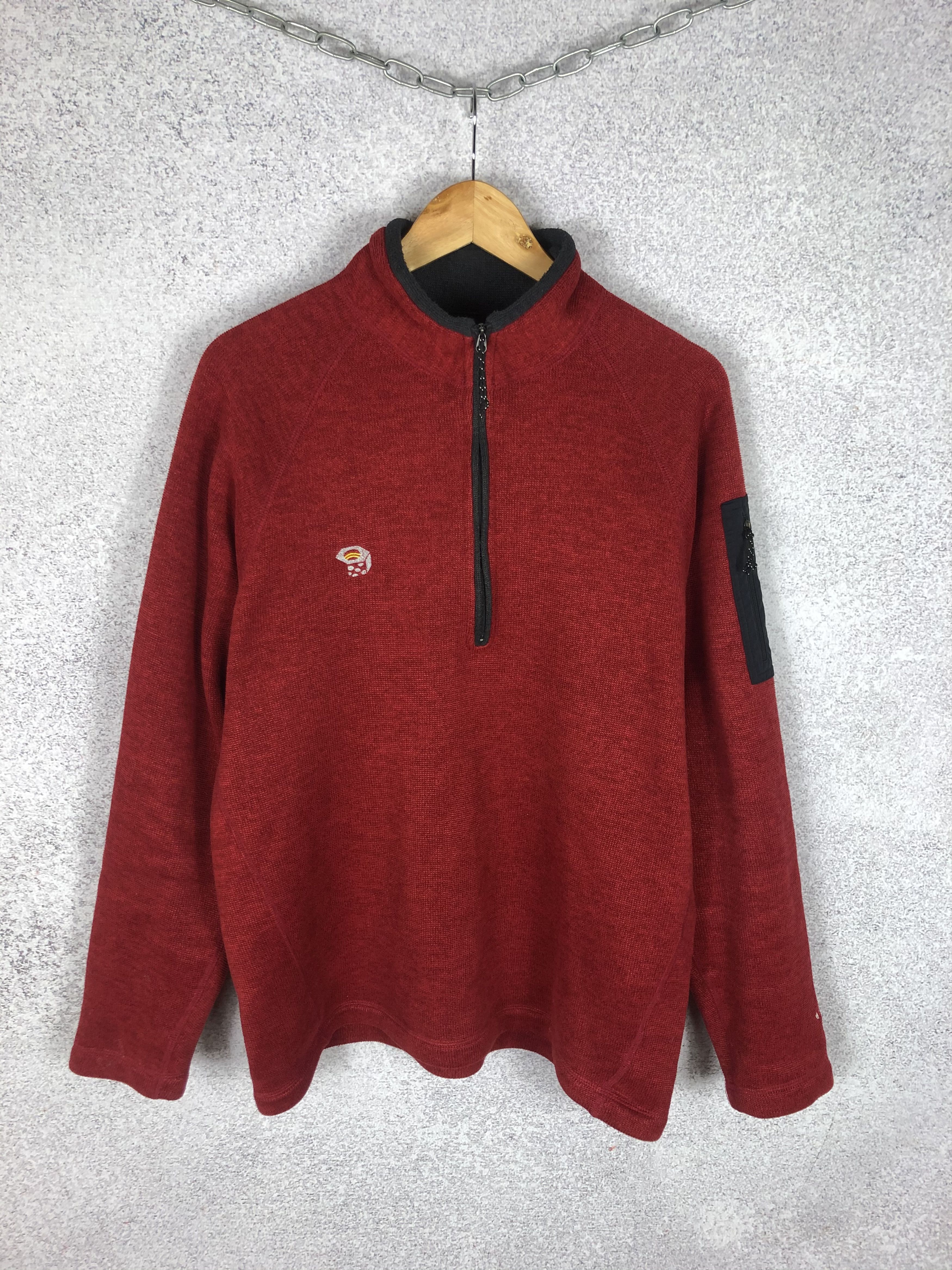 Mountain Hardwear Mountain Hardwear Zip Fleece Sweatshirt Size US L / EU 52-54 / 3 - 1 Thumbnail