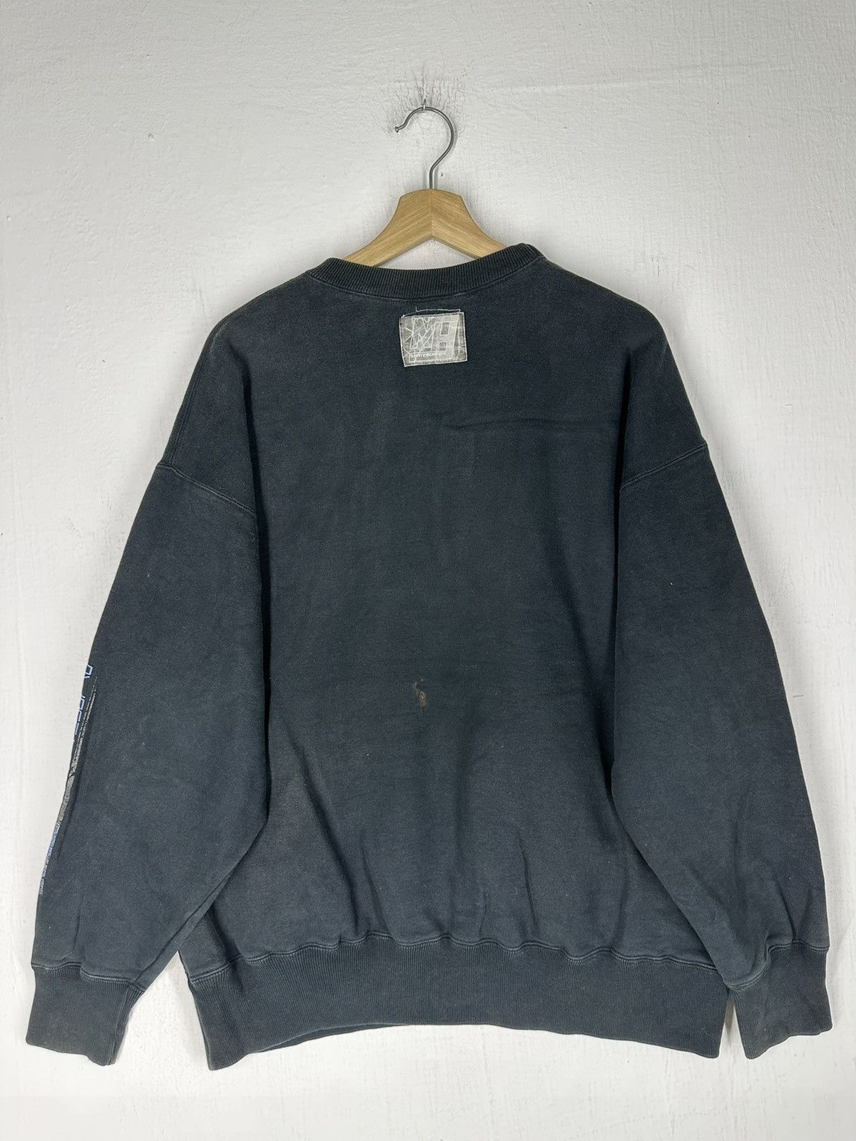 Neighborhood Vintage Neighborhood Skateboard Spell Out Logo Sweatshirt Size US XL / EU 56 / 4 - 8 Thumbnail