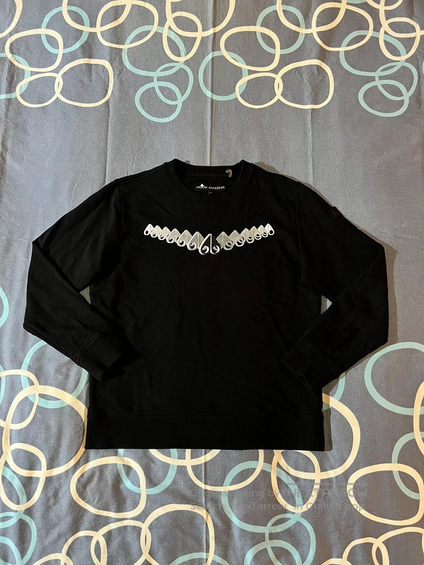 Moose Knuckles moose knuckles black graphic hoodie sweatshirt. Size US L / EU 52-54 / 3 - 1 Thumbnail