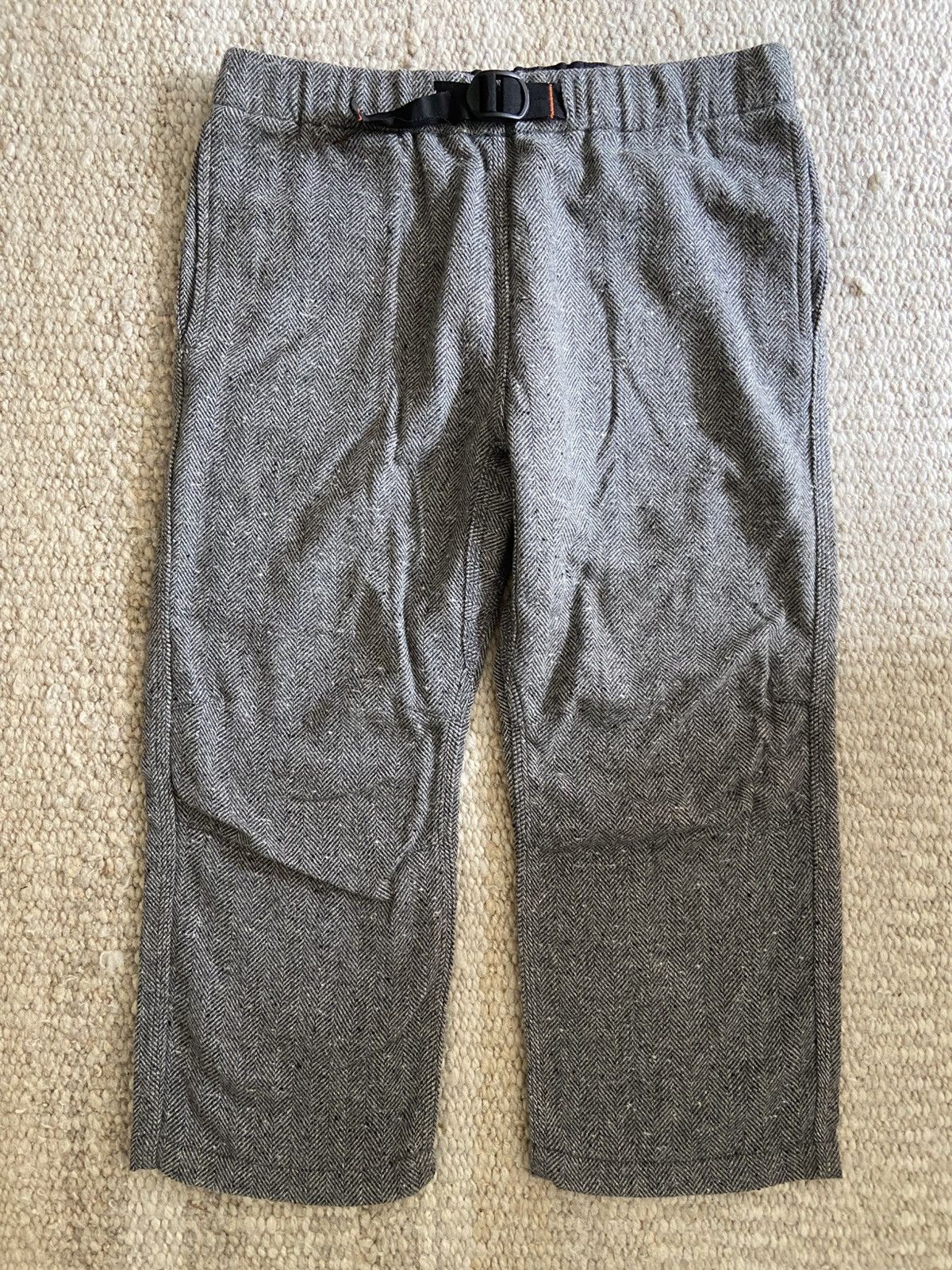 Wild Things Wild Things Cropped Herringbone Cropped Pant Size US 33 - 1 Thumbnail