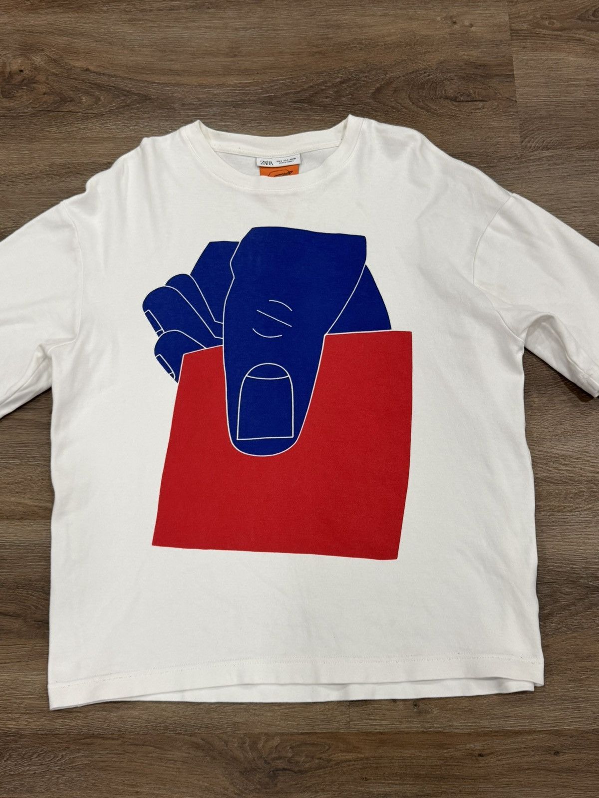 Zara ZARA × Sebastian Curi Graphic – Hand Illustration Print Size US S / EU 44-46 / 1 - 3 Thumbnail