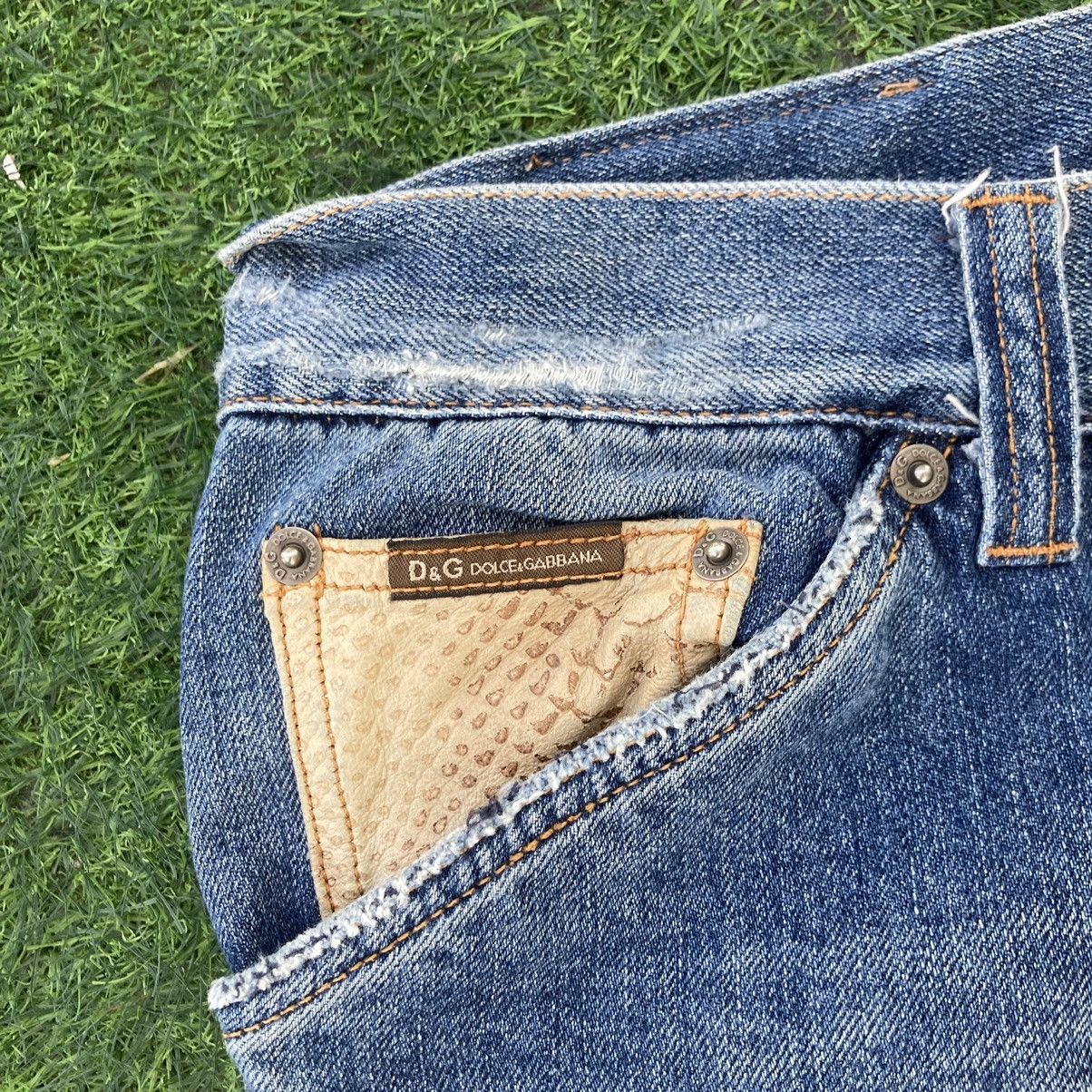 Dolce & Gabbana DOLCE AND GABBANA RIPED STYLE JEANS Size US 29 - 10 Thumbnail