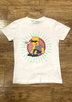 Felpa off white bart on sale simpson