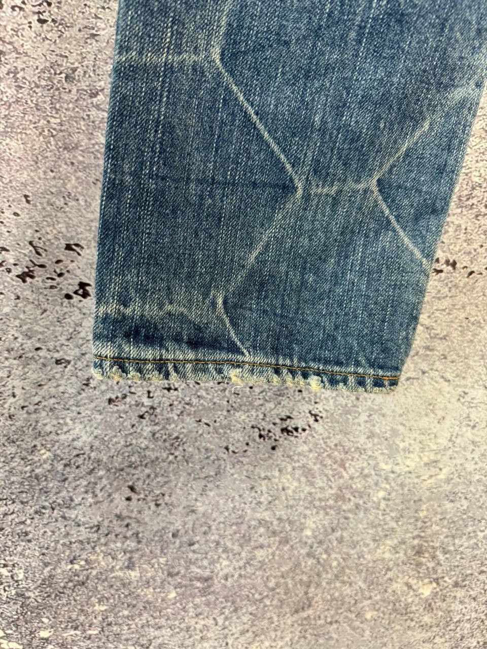 Japanese Brand × Prps × Vintage PRPS JAPAN DENIM VINTAGE PURPLE LABEL IMPALA JEANS DSTD Size 30" / US 8 / IT 44 - 16 Thumbnail