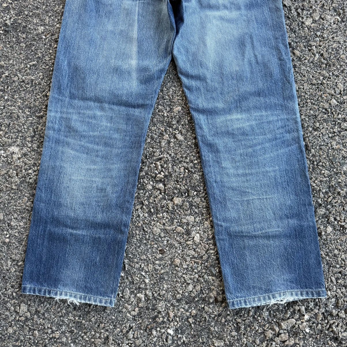 Jean VINTAGE JAPANESE DENIM STRAIGHT FADED JEAN PANTS Size US 32 / EU 48 - 12 Thumbnail