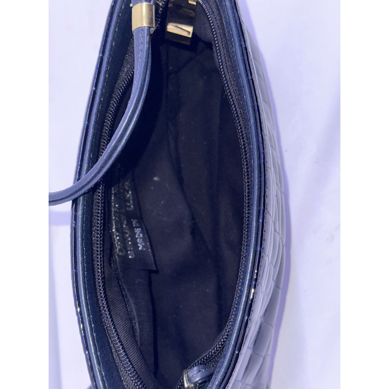 & Other Stories Vintage Valerie Jeans Genuine Black Leather Made In USA Size ONE SIZE - 6 Thumbnail