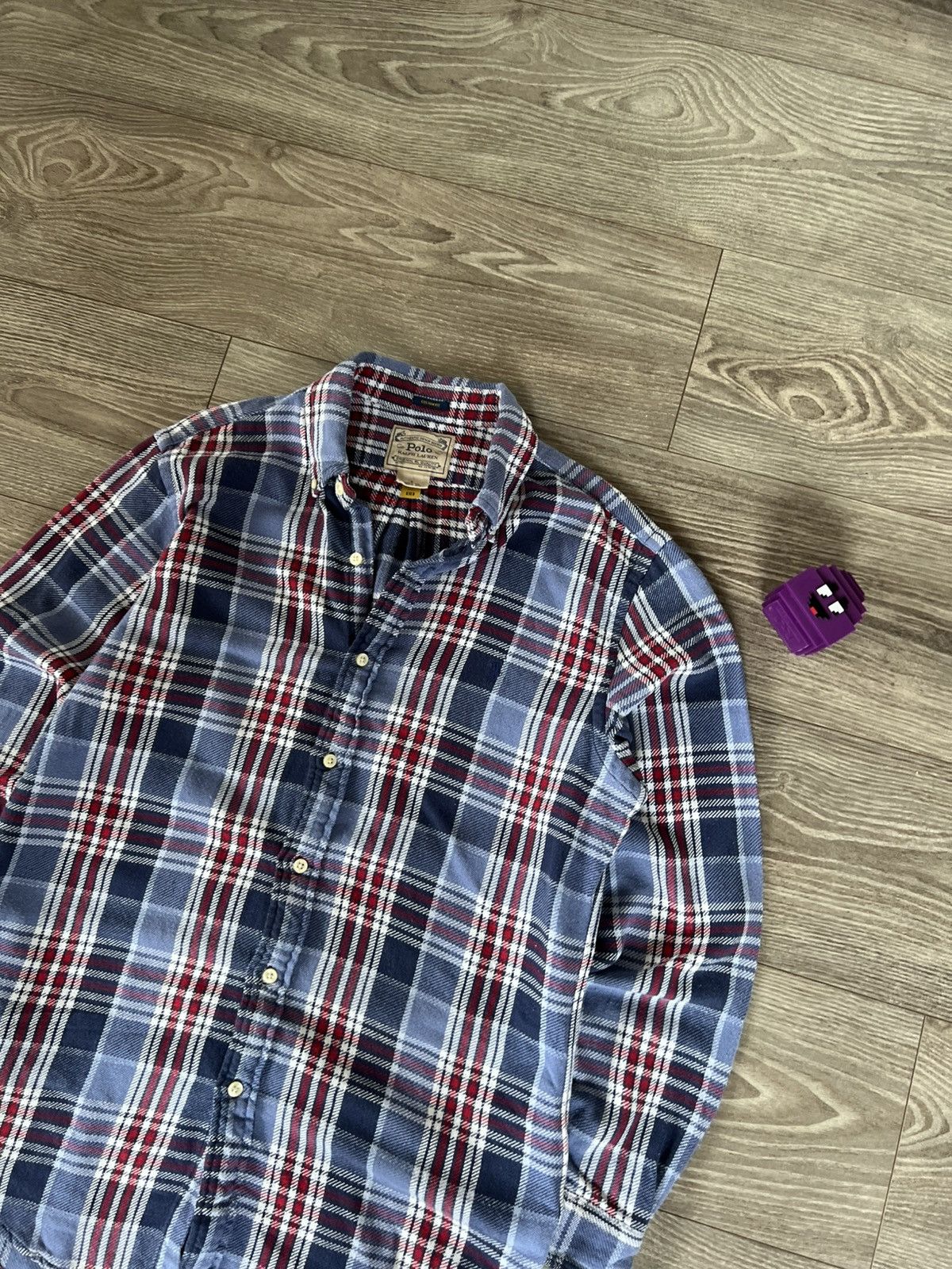 Ralph Lauren ‼️Polo Ralph Lauren Vintage Knit Logo Casual LongSleeve Shirt Size US M / EU 48-50 / 2 - 9 Thumbnail