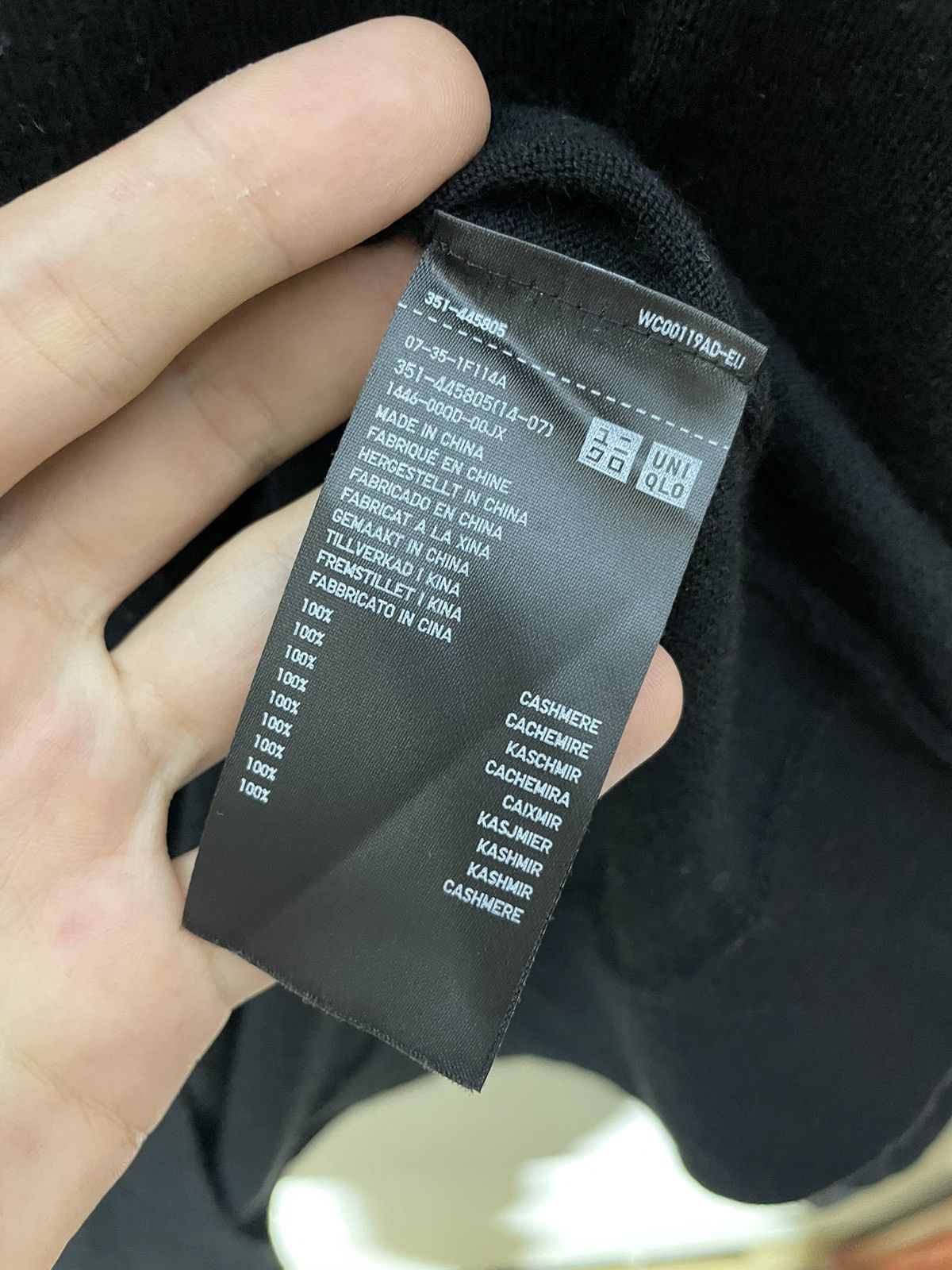 Jil Sander × Uniqlo Jil Sander Uniqlo Cashmere streetwear sweater Size US M / EU 48-50 / 2 - 8 Thumbnail