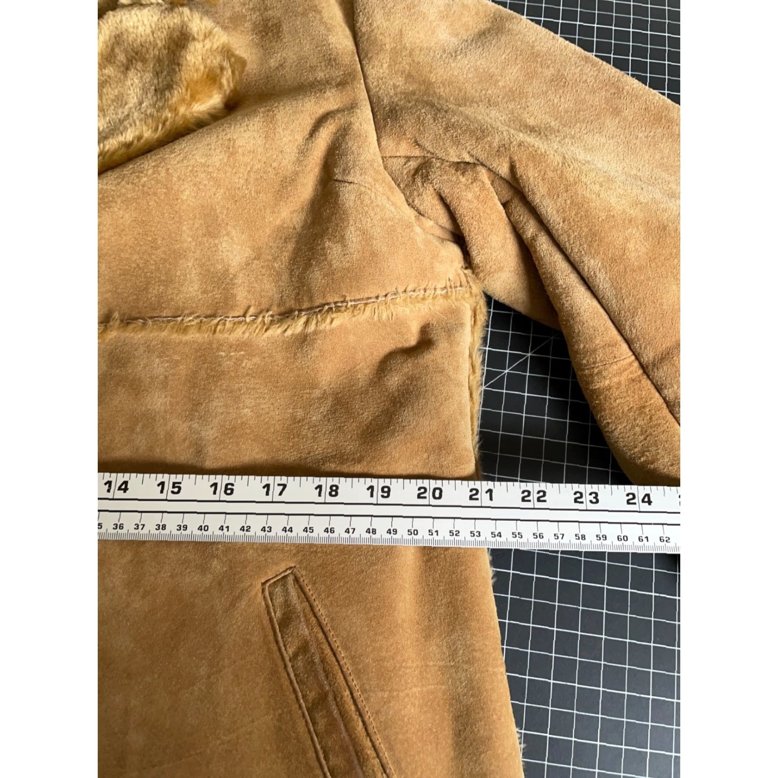 Vintage VINTAGE Brandon Thomas Coat Women Long Leather Trench Brown Faux Fur Lined Boho Hippie Retro Penny Lane Womens Large Size L / US 10 / IT 46 - 7 Thumbnail