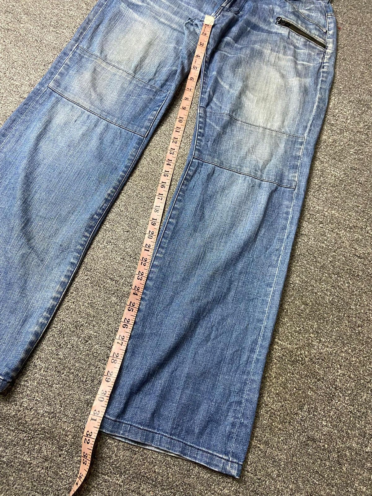 RAGEBLUE Vintage Rage Blue Denim Jeans with Pockets (149) Size US 32 / EU 48 - 5 Thumbnail