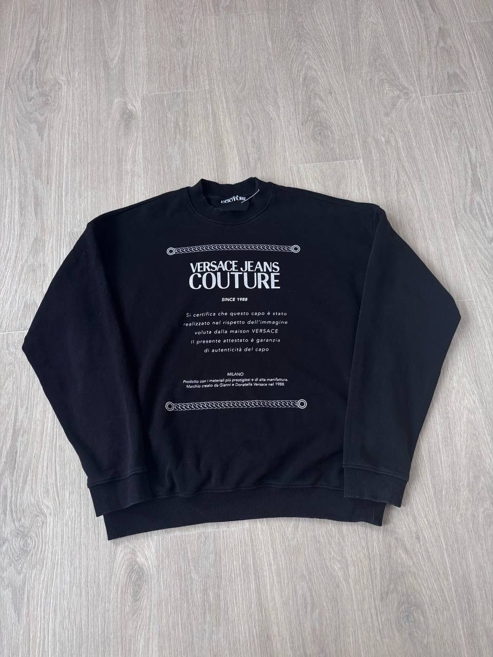 Versace Jeans Couture Versace jeans couture sweatshirt luxury rare Size US S / EU 44-46 / 1 - 1 Thumbnail