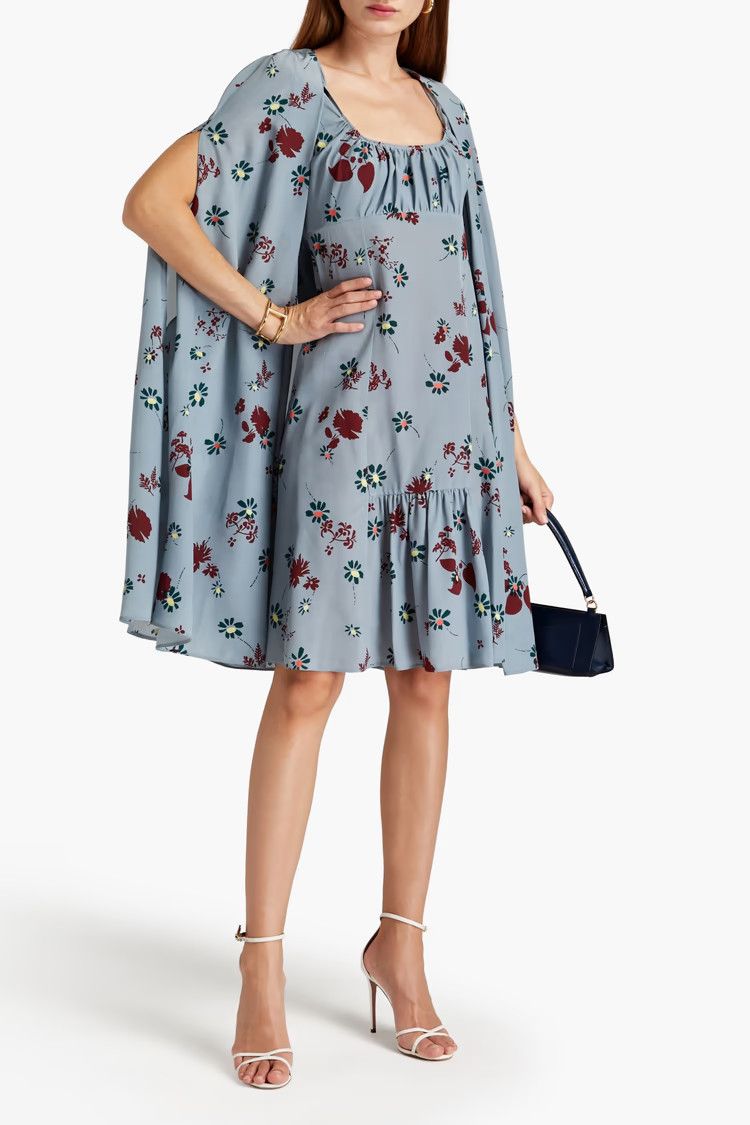 Valentino o1y0326 Mini Dress in Multicolor Size XS / US 0-2 / IT 36-38 - 2 Thumbnail