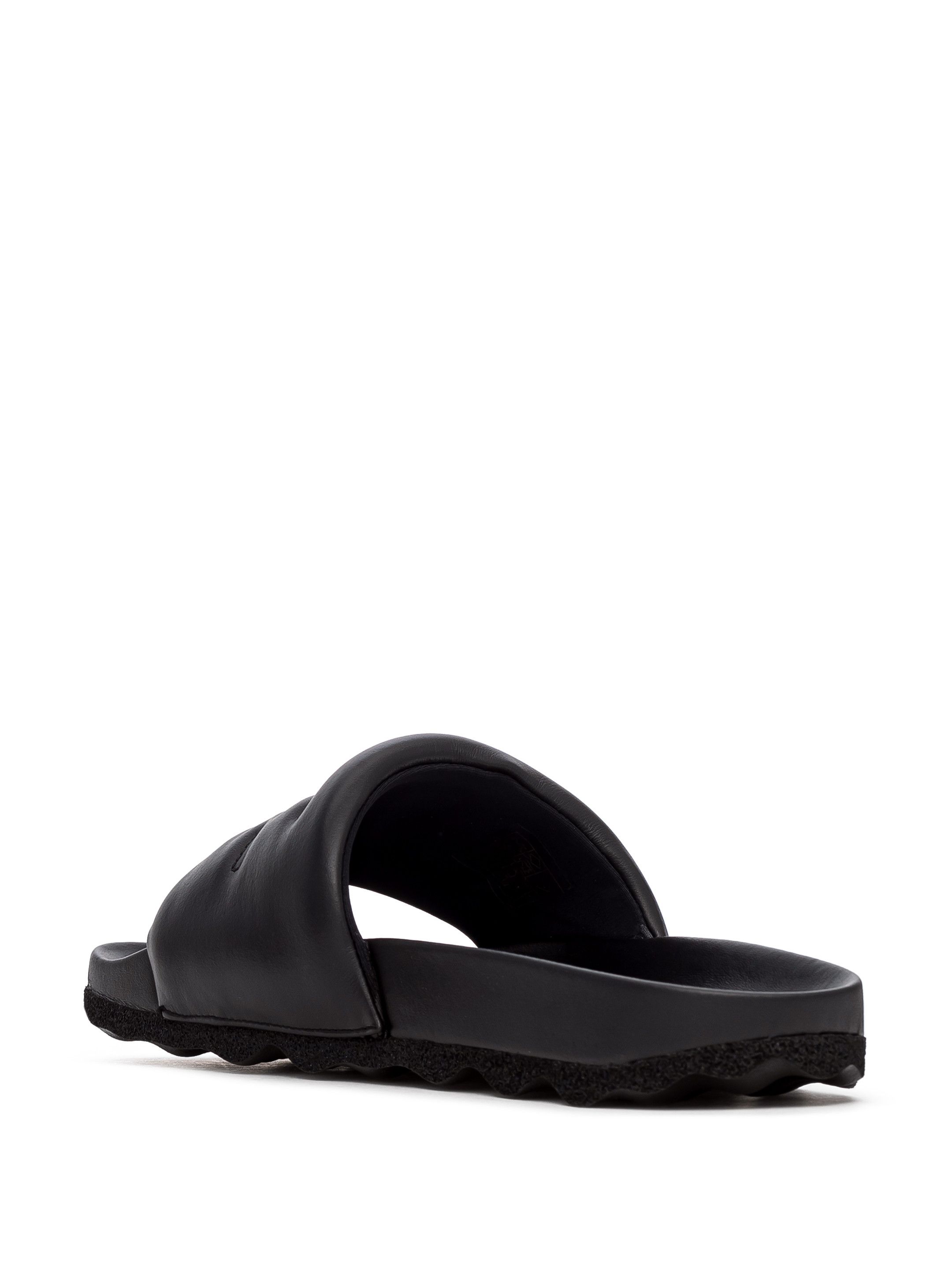 Off-White o1in1s1024 Q:2 / Bookish Leather Sliders in Black Size US 11 / EU 44 - 5 Thumbnail
