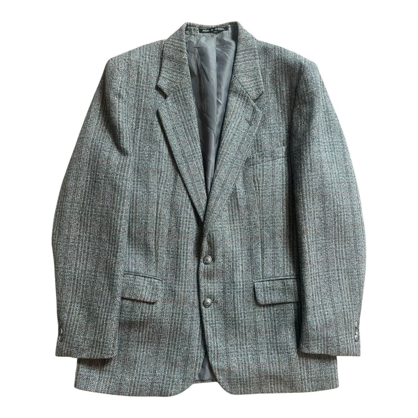 Other Dunn & Co 42R Glen Check Wool Sport Coat Blazer Size 42R - 1 Thumbnail