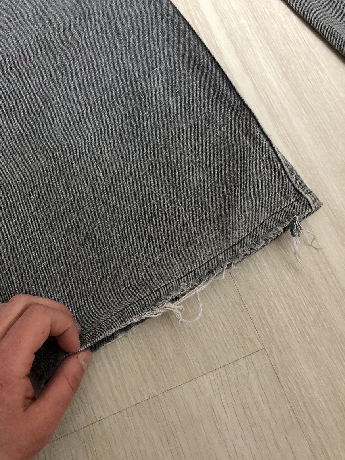 Carhartt × Carhartt Wip × Vintage Vintage Carhartt WIP Distressed Denim Staff Pant Size US 34 / EU 50 - 7 Thumbnail