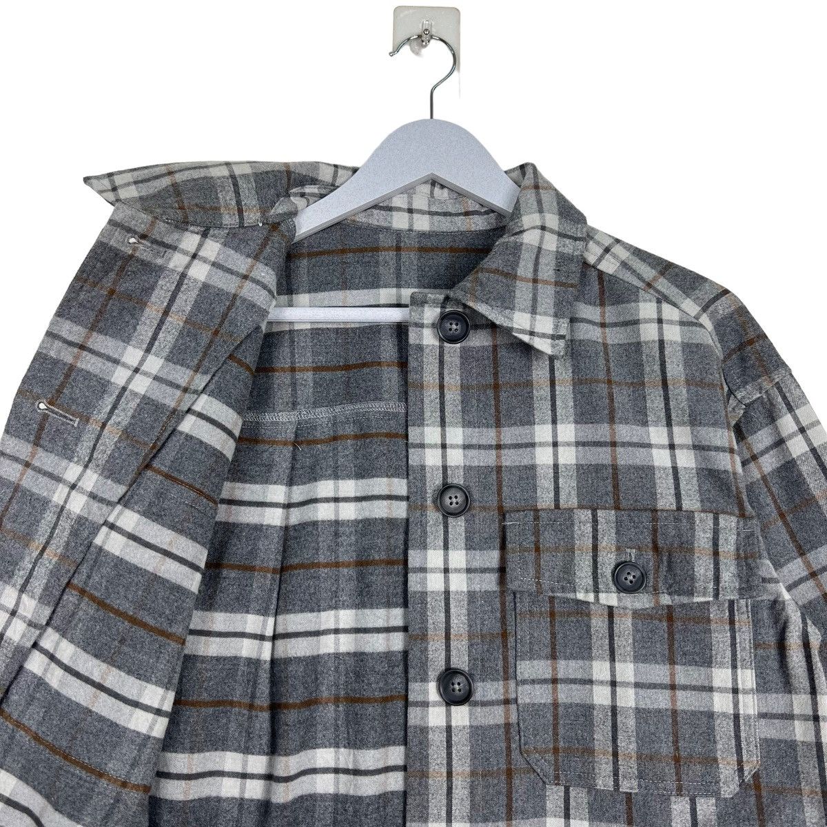 GU × Japanese Brand 🔥 GU JAPAN PLAID CPO SHIRT JACKET Size US M / EU 48-50 / 2 - 10 Thumbnail