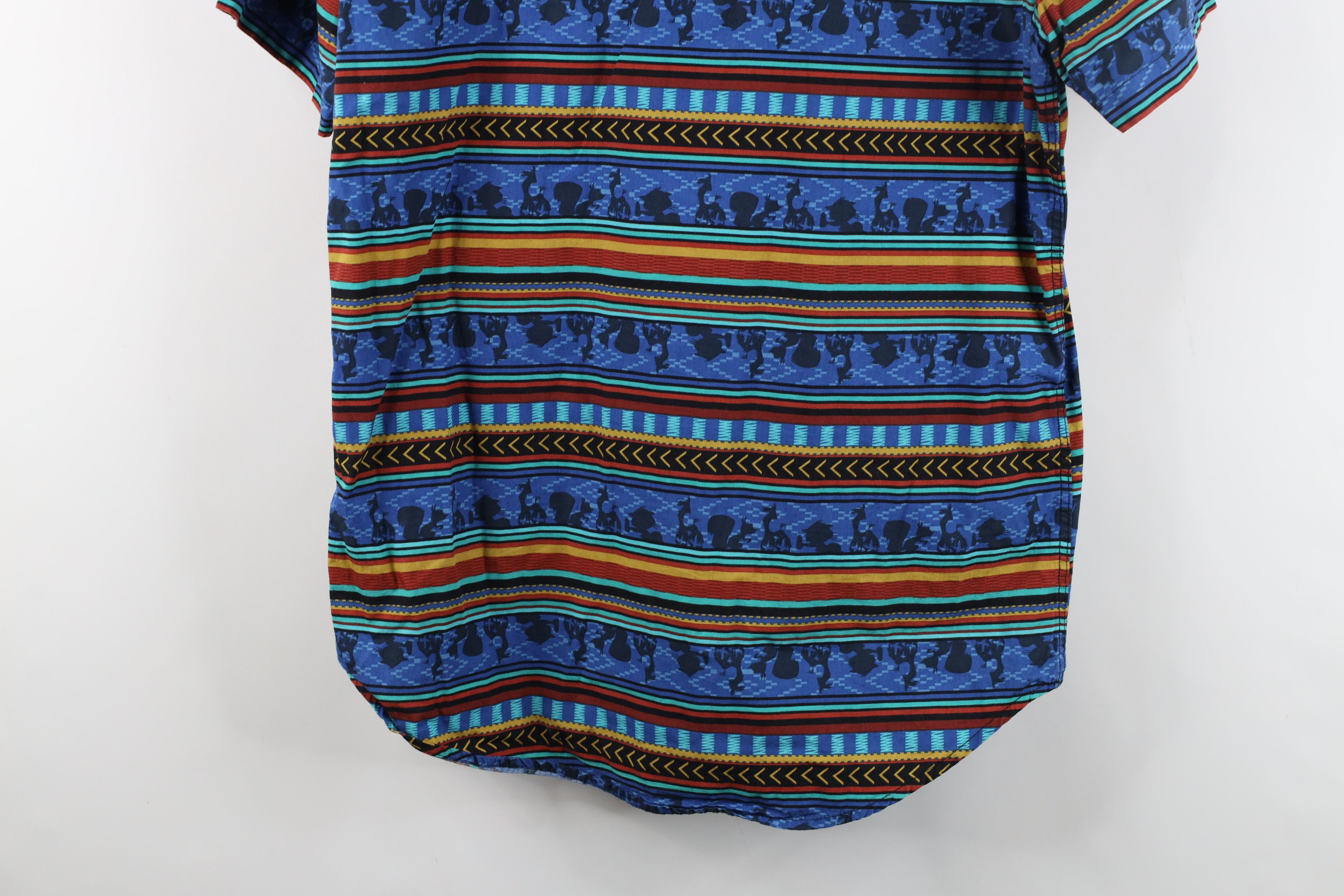 Disney Vintage Disney New Groove Rainbow All Over Print Shirt Size US M / EU 48-50 / 2 - 11 Thumbnail