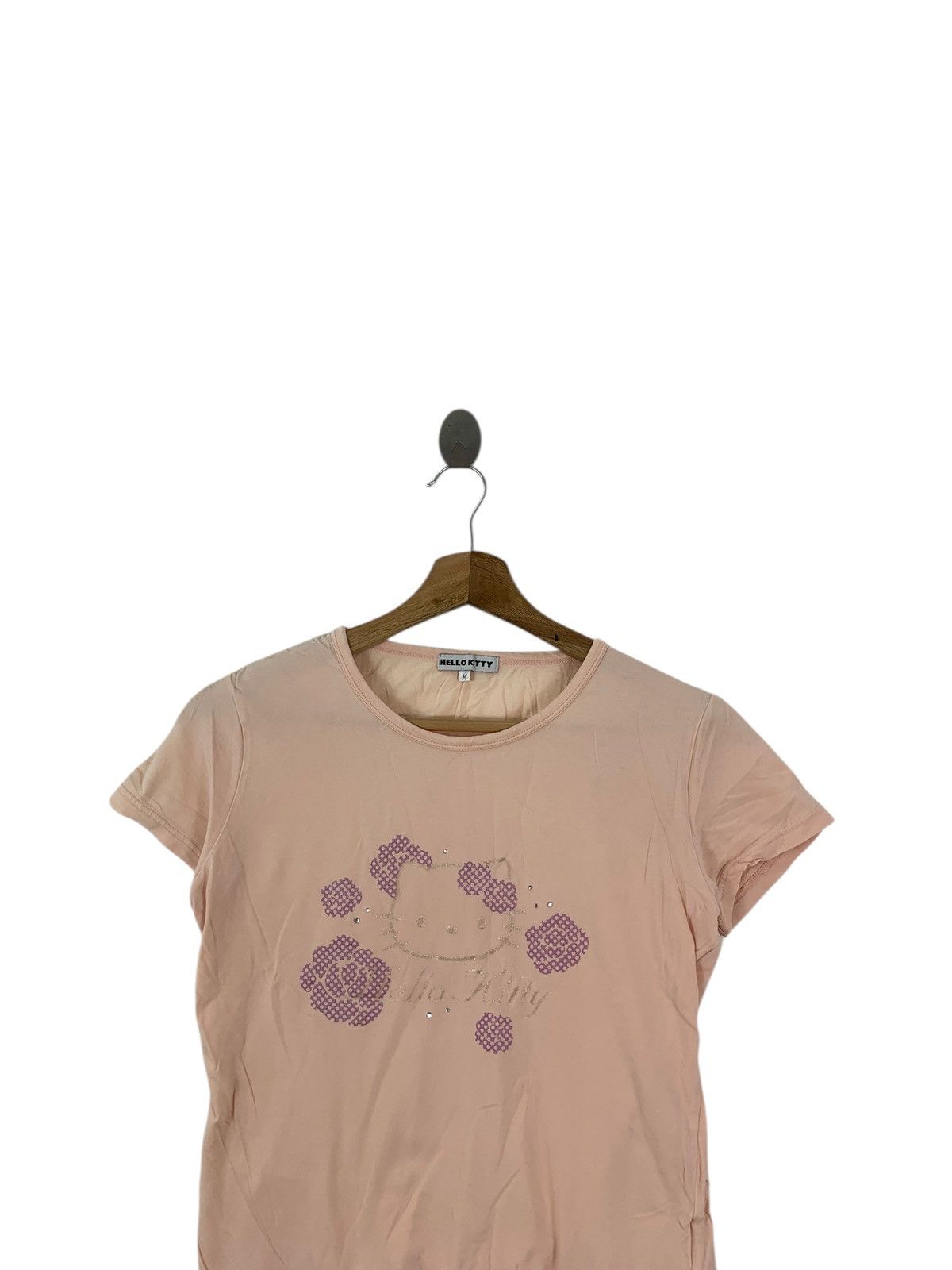 Vintage Vintage HELLO KITTY JAPAN Sanrio Cartoon Floral Tee Shirt Size M / US 6-8 / IT 42-44 - 2 Thumbnail