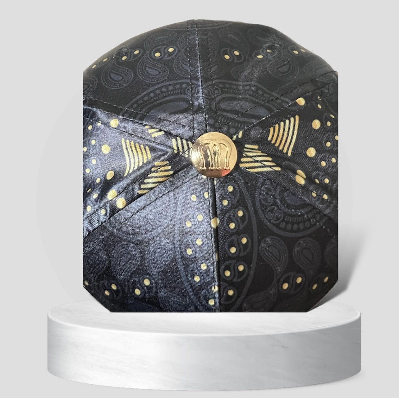 Other Magneche Bandana Design Cap - Triple Black Size ONE SIZE - 7 Thumbnail