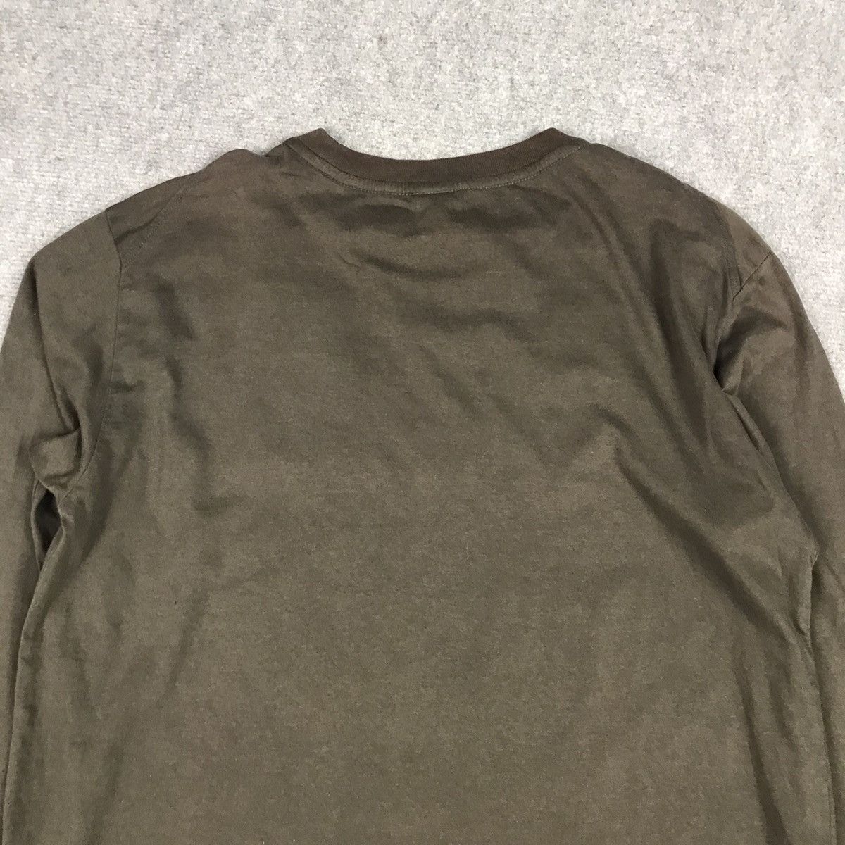 Diesel DIESEL EMBROIDERY DESIGN BROWN FADED LONG SLEEVE TSHIRT Size US M / EU 48-50 / 2 - 7 Thumbnail